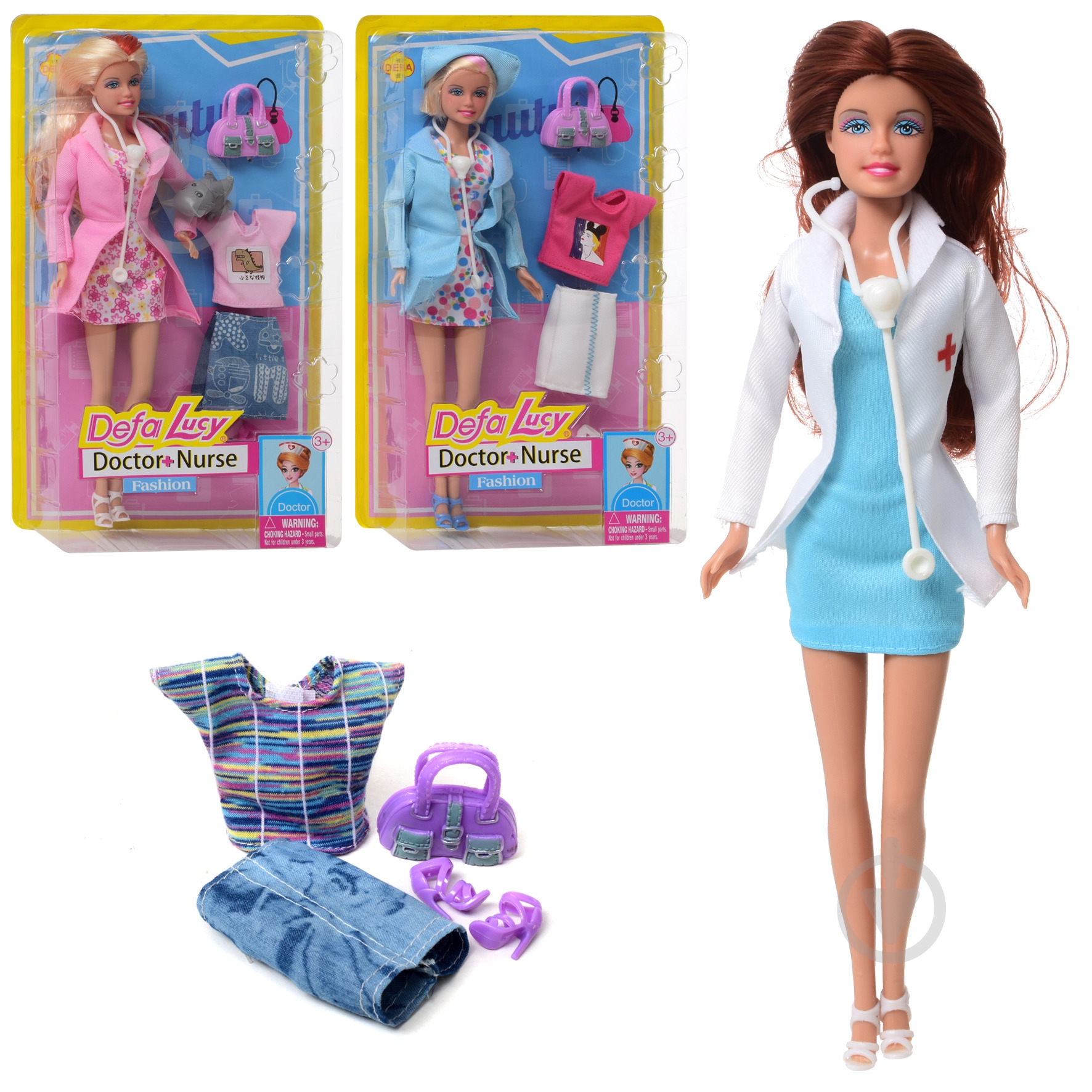 Кукла Defa Кукла с нарядом 8403-BF - фото 1 Кукла Defa Кукла с нарядом 8403-BF - фото 1