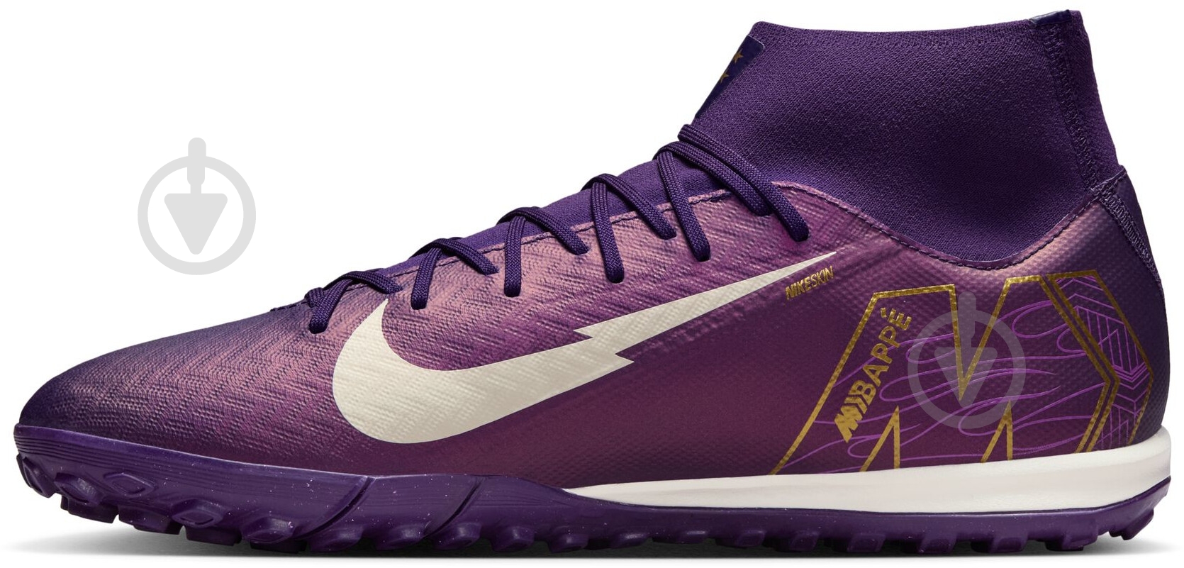 Cороконіжки Nike Mercurial Superfly 10 Academy "Kylian Mbappe" FQ8333-500 р.40,5 різнокольоровий - фото 4 Cороконіжки Nike Mercurial Superfly 10 Academy "Kylian Mbappe" FQ8333-500 р.40,5 різнокольоровий - фото 4