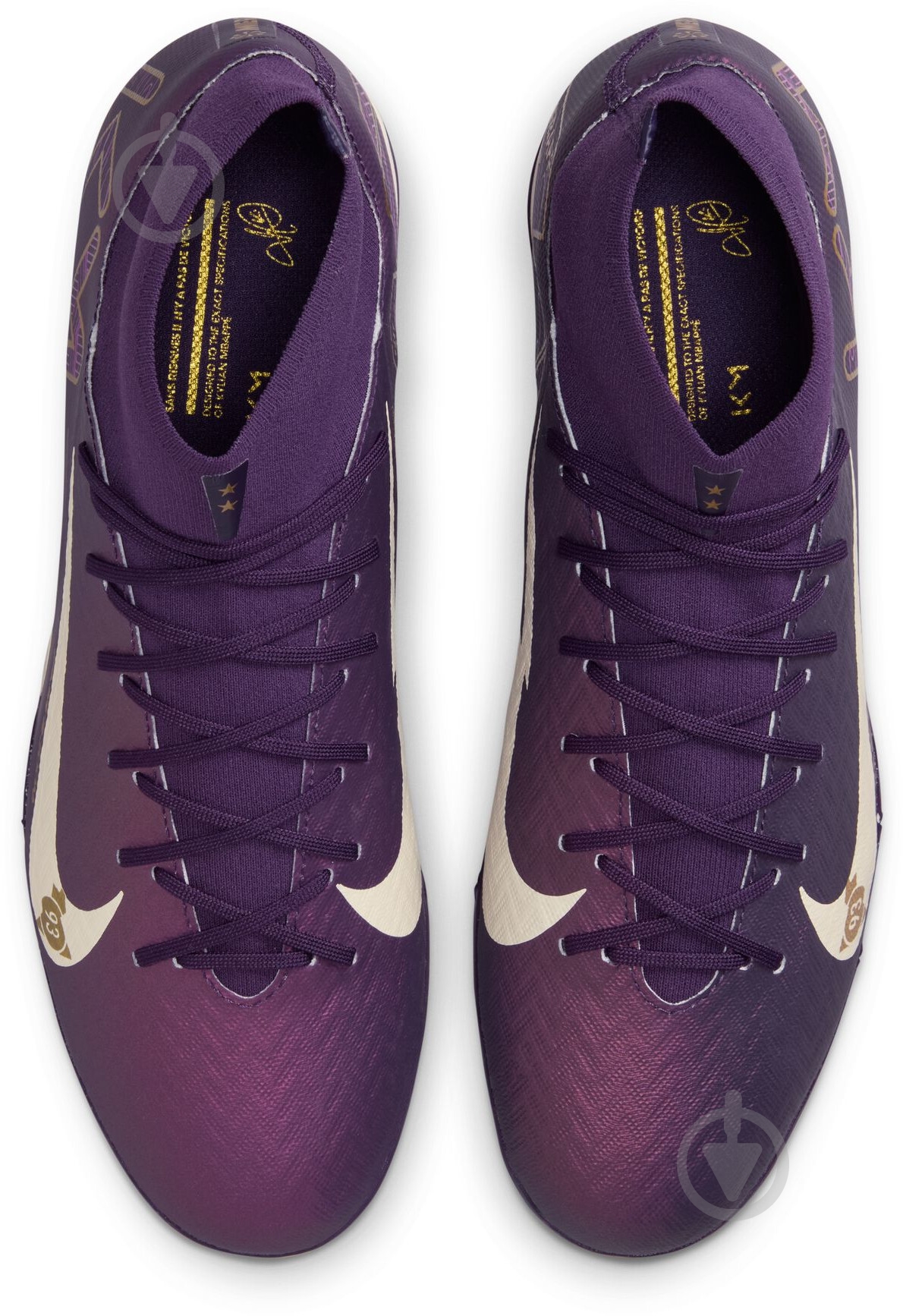 Cороконіжки Nike Mercurial Superfly 10 Academy "Kylian Mbappe" FQ8333-500 р.40,5 різнокольоровий - фото 7 Cороконіжки Nike Mercurial Superfly 10 Academy "Kylian Mbappe" FQ8333-500 р.40,5 різнокольоровий - фото 7