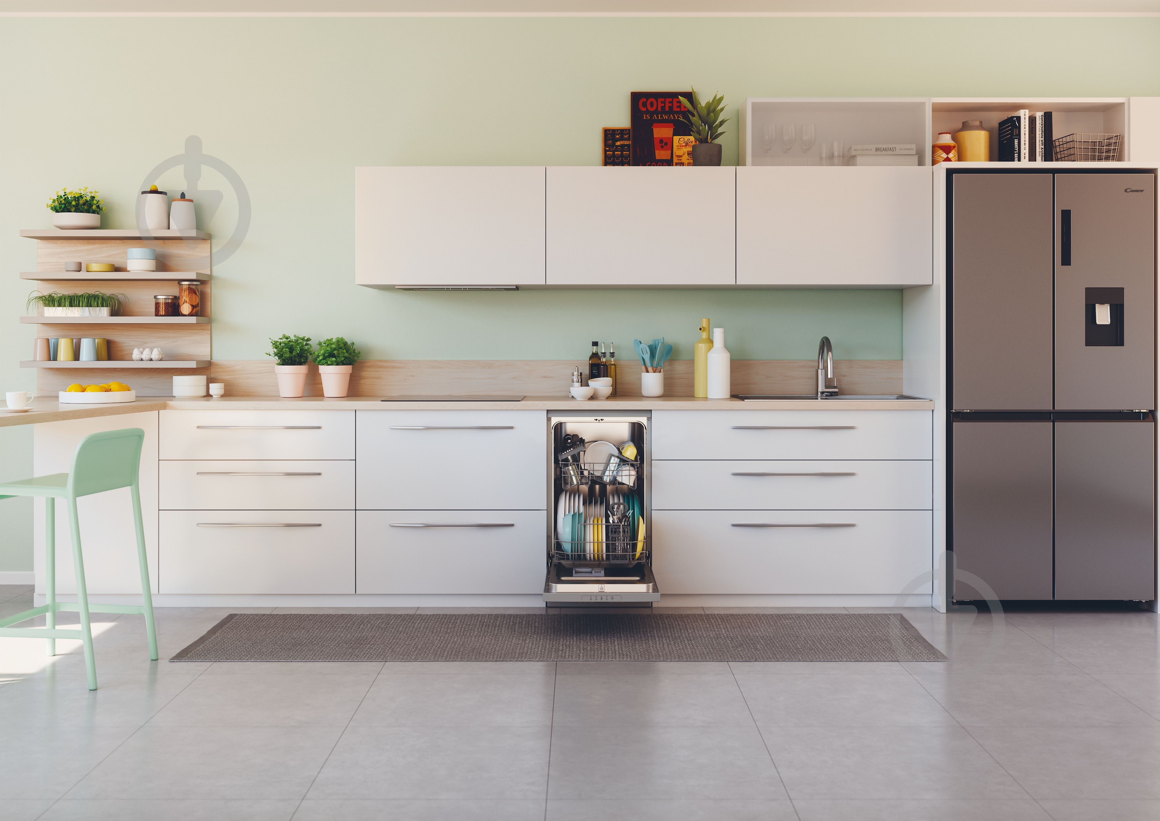 Посудомоечная машина Candy CDPH 2L1047S - фото 9