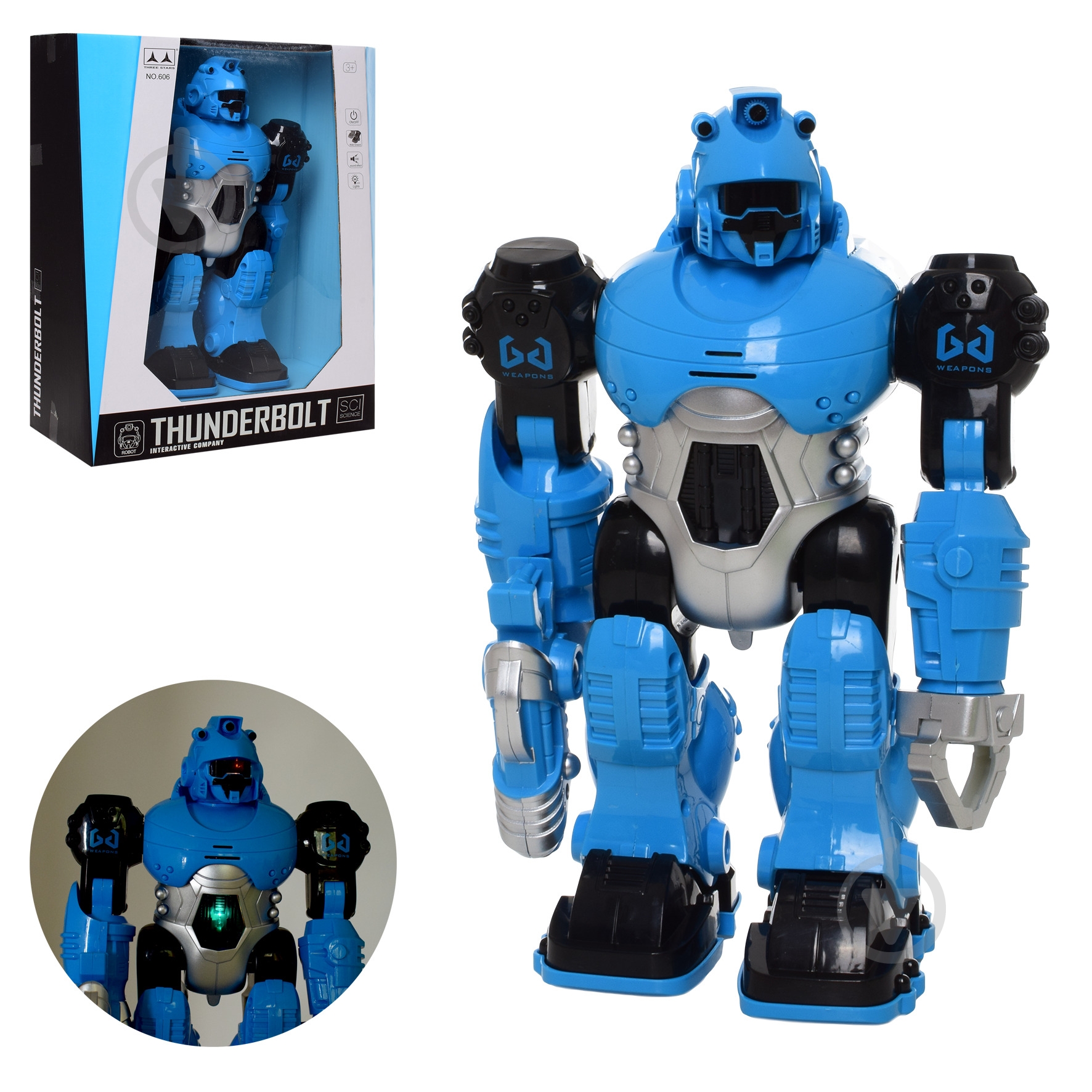 Робот Metr+ Thunderbolt 606 - фото 1 Робот Metr+ Thunderbolt 606 - фото 1