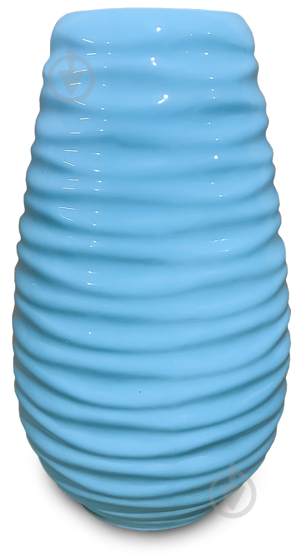 Ваза Диана 22 см мята - фото 1