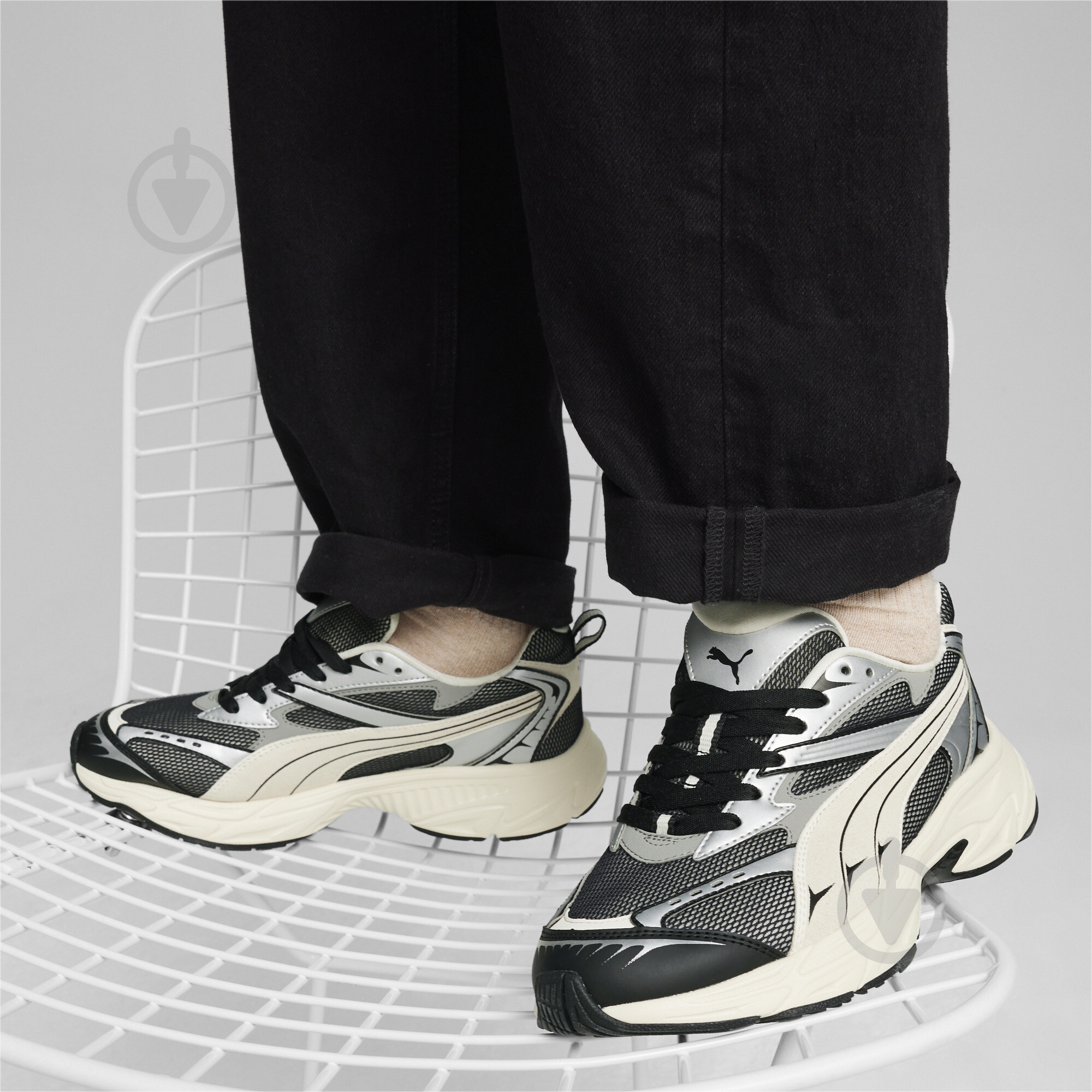 Кроссовки мужские Puma MORPHIC RETRO 39592001 р.44 разноцветные - фото 3