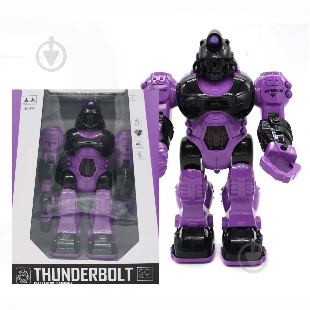 Интерактивный робот Metr+ Thunderbolt 608 - фото 1 Интерактивный робот Metr+ Thunderbolt 608 - фото 1