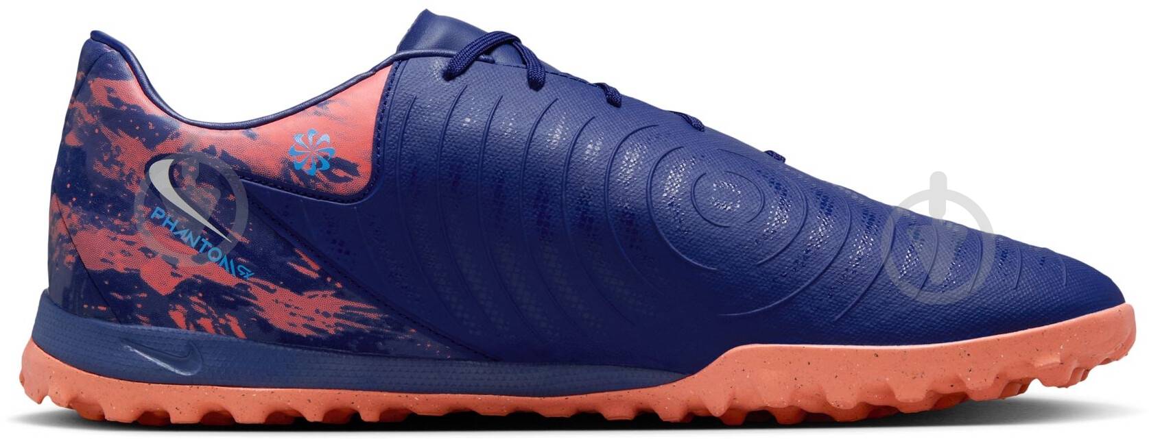 Сороконожки Nike PHANTOM GX II ACADEMY TF EH HV4069-400 р.41 синий - фото 2 Сороконожки Nike PHANTOM GX II ACADEMY TF EH HV4069-400 р.41 синий - фото 2