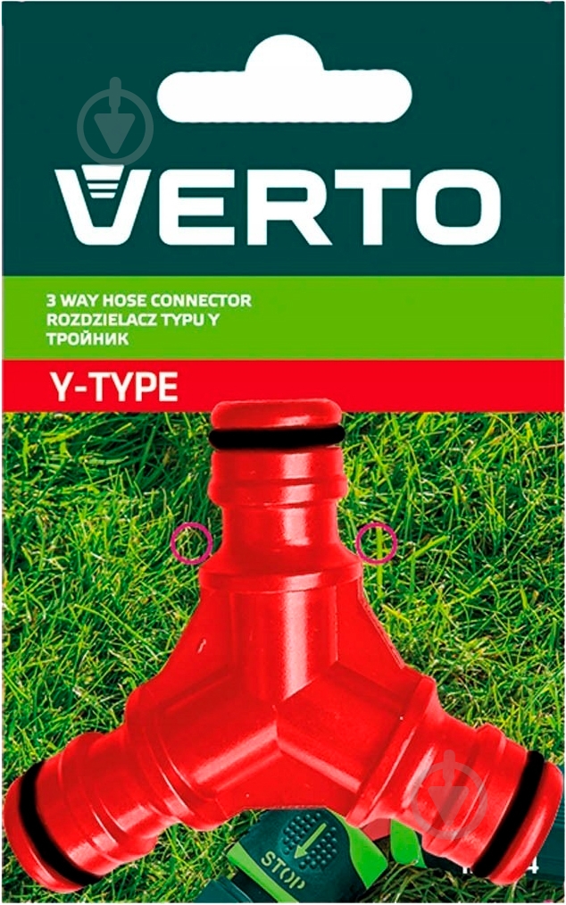 Тройник Verto 15G744 - фото 2