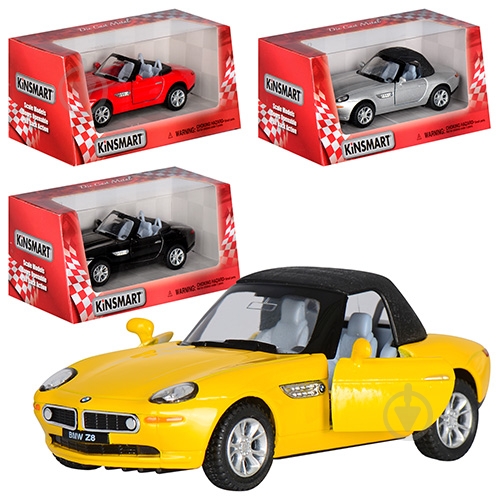 Автомобиль Kinsmart 1:36 ВМW Z 8 KT5022W - фото 1