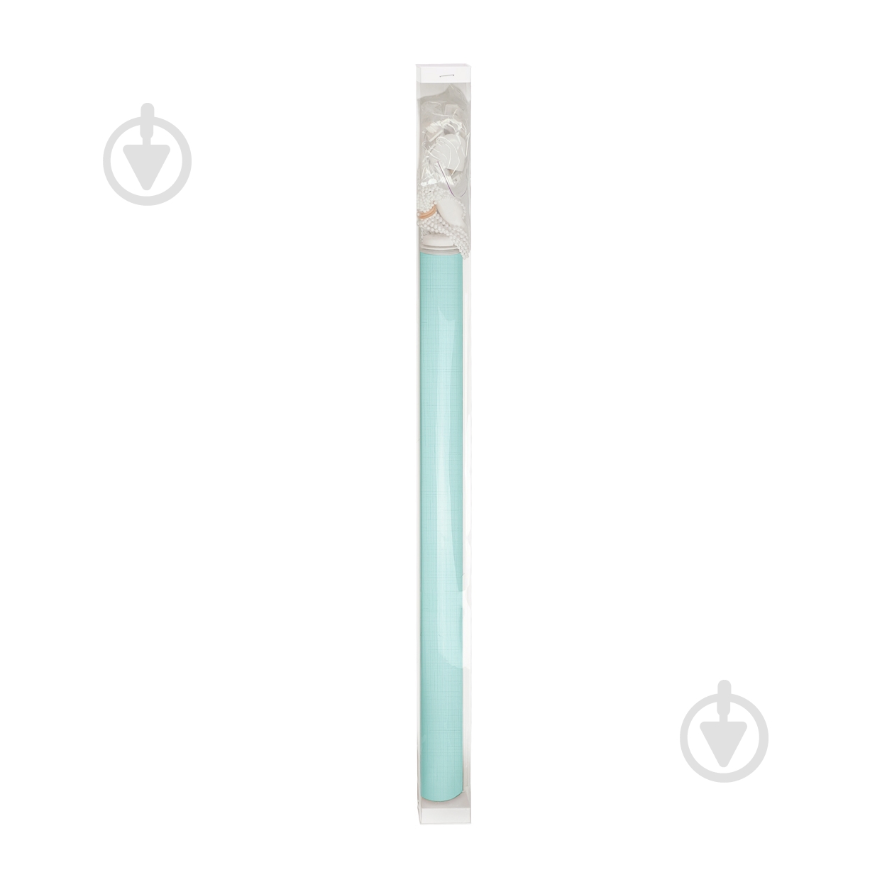 Ролета мини Rollotex LEN с фиксацией под наклон 50x100 см голубая - фото 3