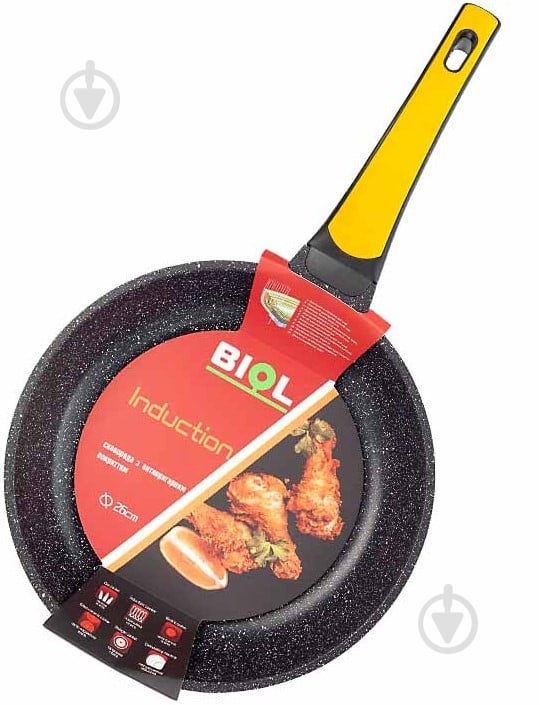 Сковорода Biol 24 см 24074І - фото 3 Сковорода Biol 24 см 24074І - фото 3