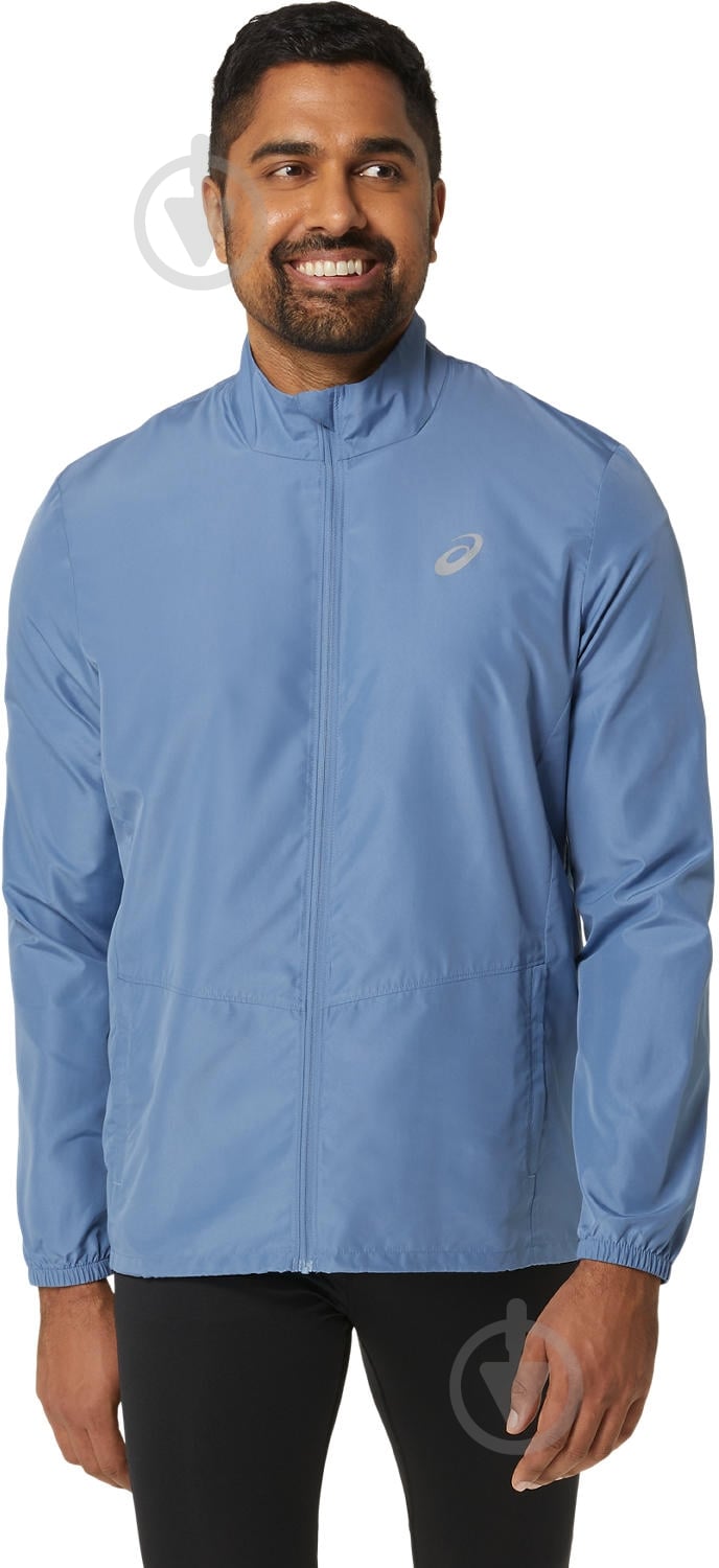 Куртка мужская Asics CORE JACKET 2011C344_404 р.L синяя - фото 1