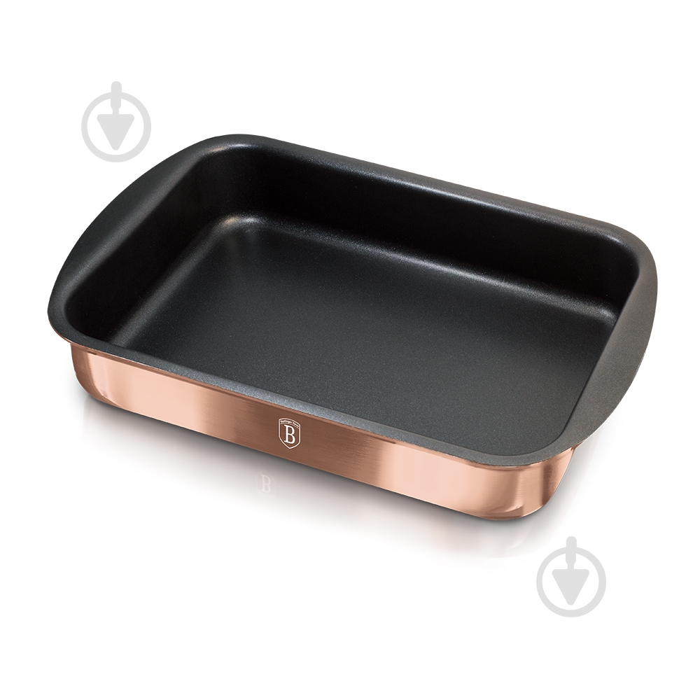 Форма для випікання Berlinger Haus Metallic Line ROSE GOLD Edition 35х27х6,5 см BH 6469 - фото 3 Форма для випікання Berlinger Haus Metallic Line ROSE GOLD Edition 35х27х6,5 см BH 6469 - фото 3