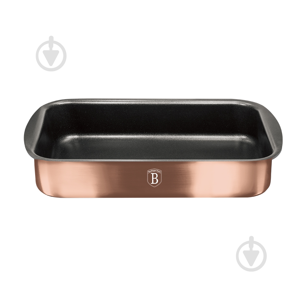 Форма для випікання Berlinger Haus Metallic Line ROSE GOLD Edition 35х27х6,5 см BH 6469 - фото 1 Форма для випікання Berlinger Haus Metallic Line ROSE GOLD Edition 35х27х6,5 см BH 6469 - фото 1