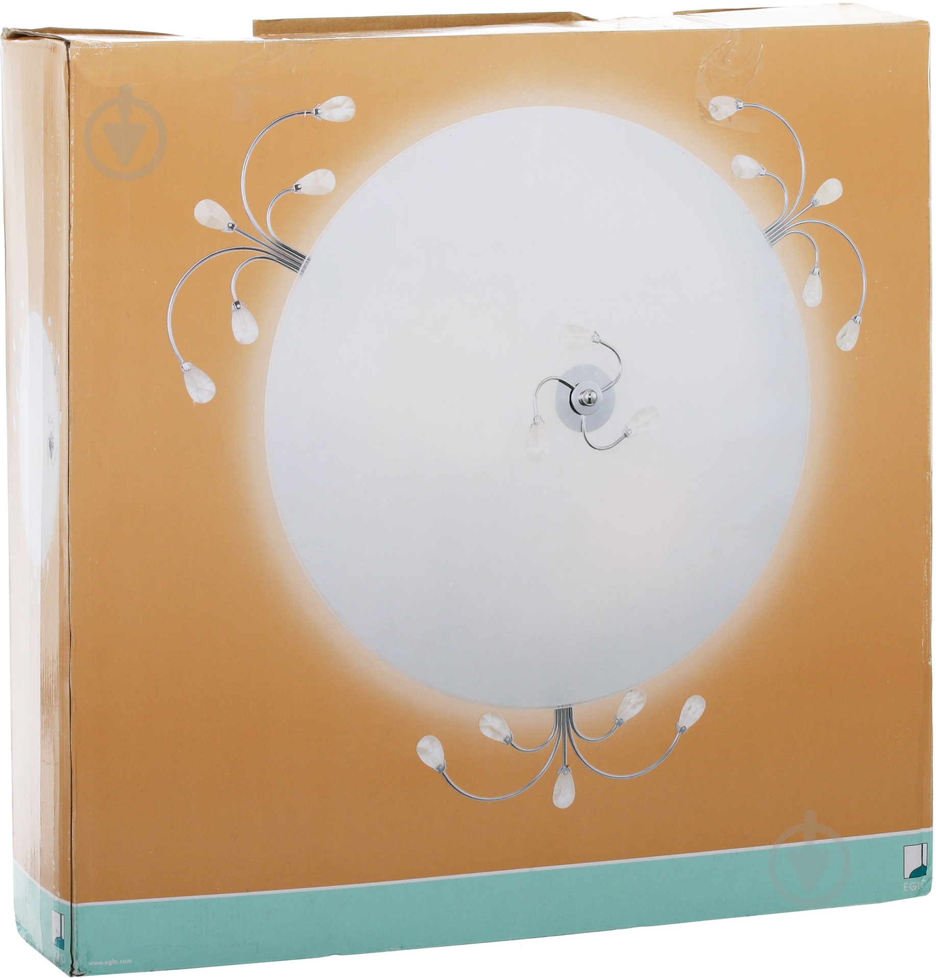 Светильник настенно-потолочный Eglo Samira 3x60 Вт E27 белый 90476 - фото 3