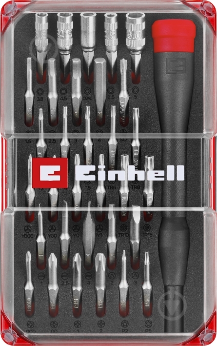 Набір біт Einhell прецизійних кейс 33 шт. 115010 - фото 2