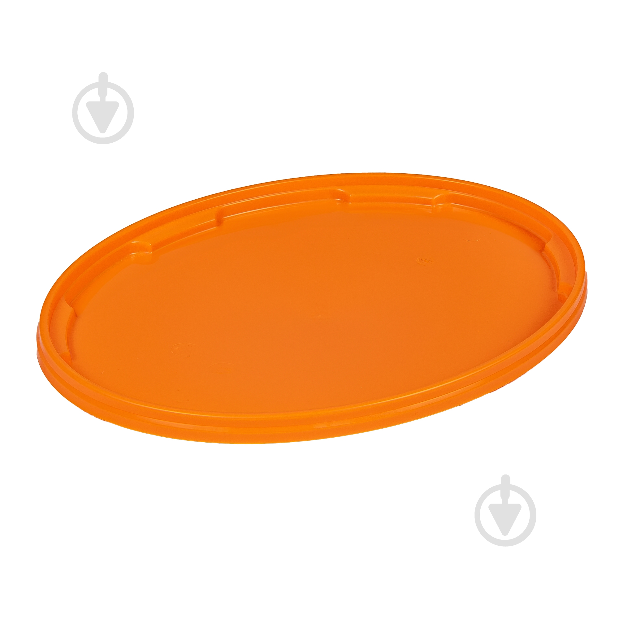 Крышка Пласт-Бокс для ведра 10 л оранжевый - фото 1