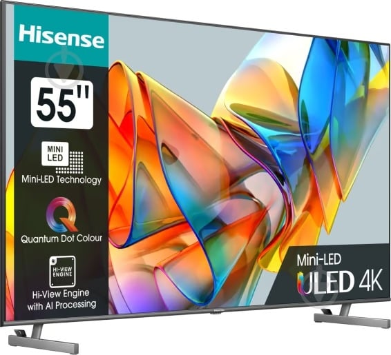 Телевізор Hisense 55U6KQ - фото 4