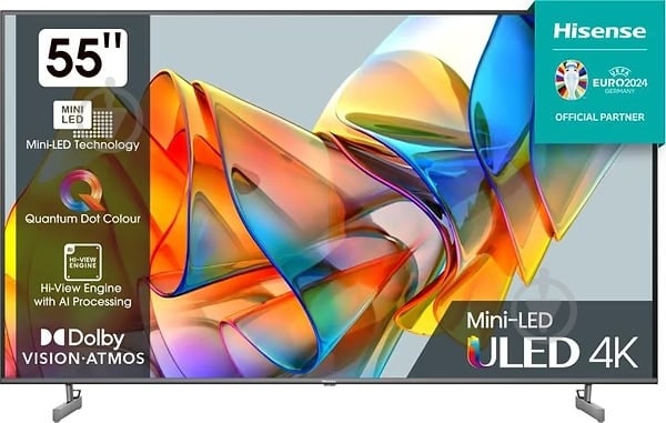 Телевізор Hisense 55U6KQ - фото 2