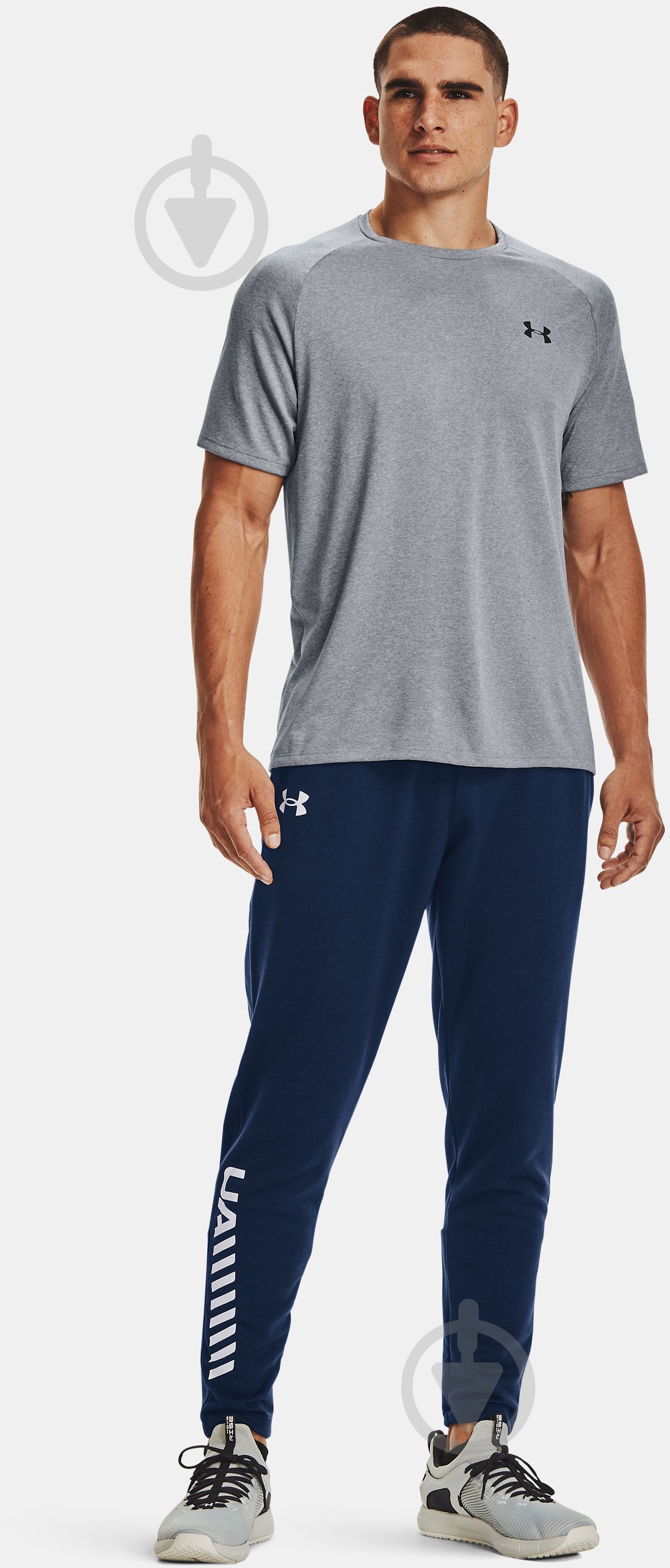 Футболка Under Armour UA TECH 2.0 SS TEE 1326413-036 р.M сірий - фото 3