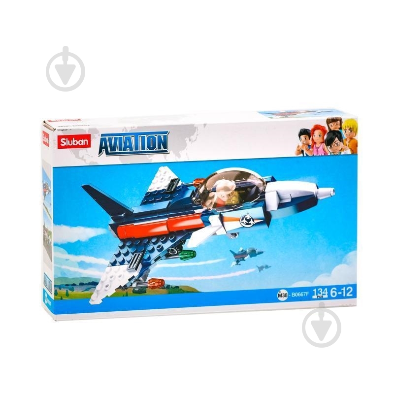 Конструктор Sluban M38-B0667F Aviation - фото 1