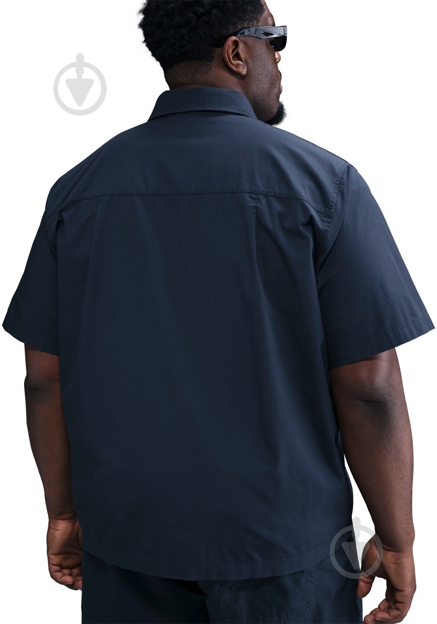 Сорочка Nike M NK CLUB SS BTN SHIRT WSH HJ2029-451 р. L синій - фото 5