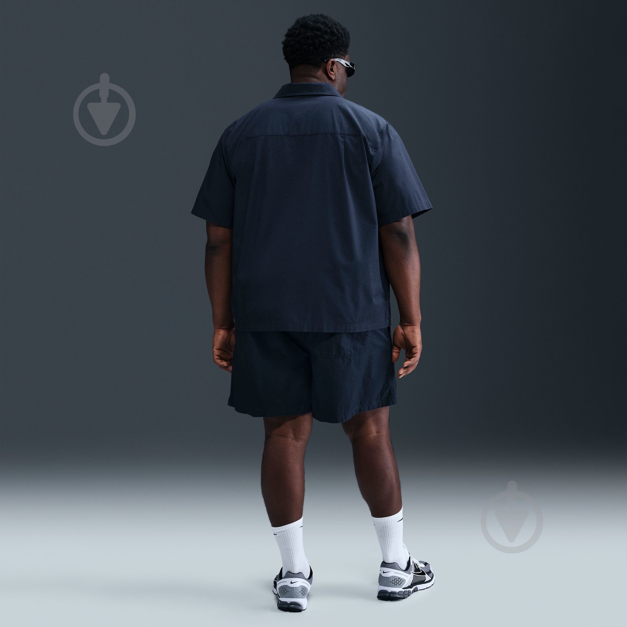 Сорочка Nike M NK CLUB SS BTN SHIRT WSH HJ2029-451 р. L синій - фото 8