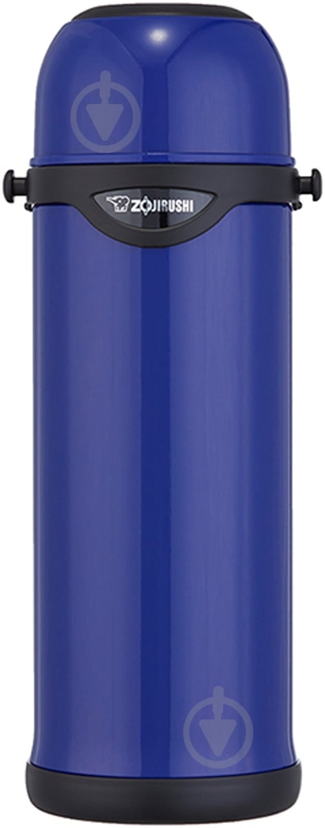 Термос Zojirushi 1 л (с ремешком) синий SJ-TG10AA - фото 1 Термос Zojirushi 1 л (с ремешком) синий SJ-TG10AA - фото 1