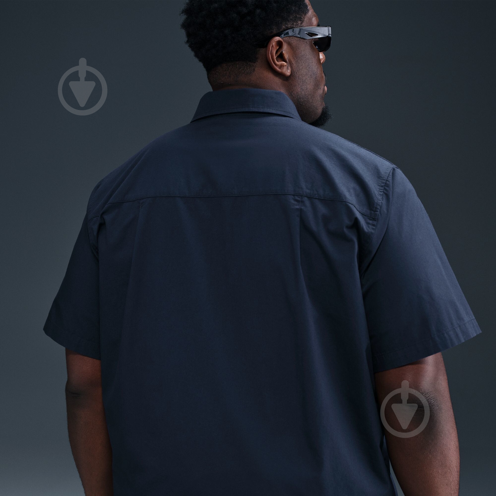 Сорочка Nike M NK CLUB SS BTN SHIRT WSH HJ2029-451 р. S синій - фото 15