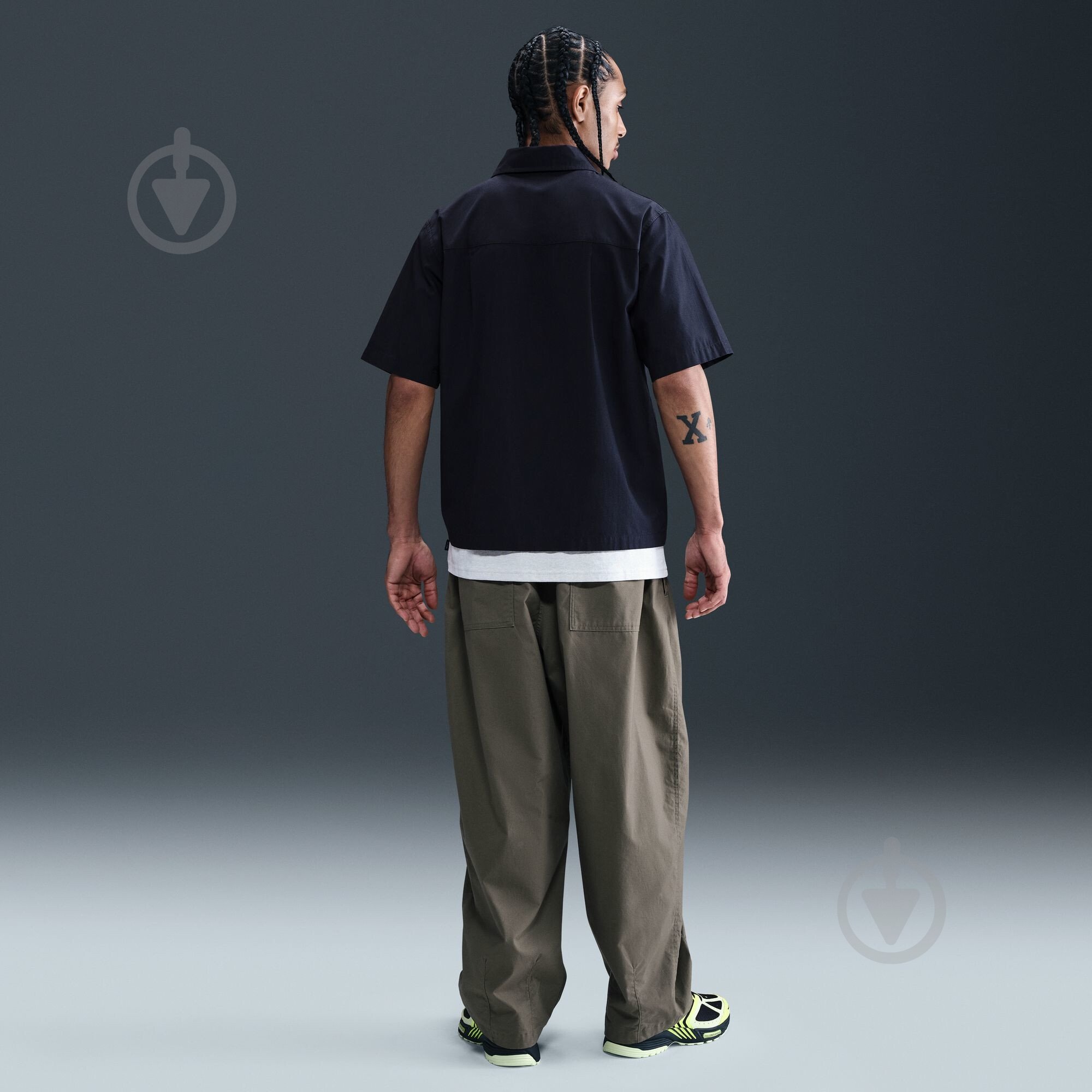 Сорочка Nike M NK CLUB SS BTN SHIRT WSH HJ2029-451 р. S синій - фото 7