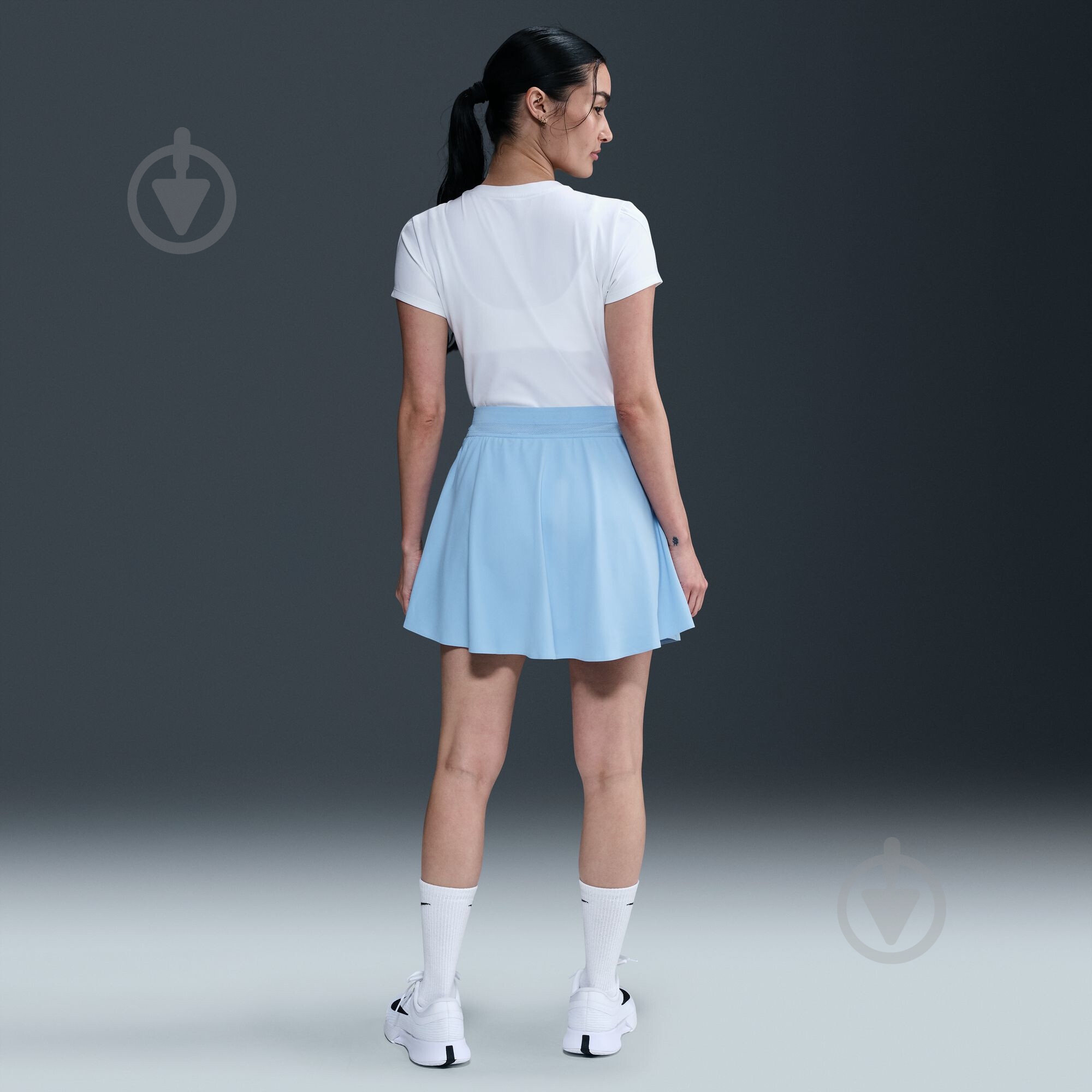 Спідниця Nike W NKCT DF ADVTG ACE SKT HR REG FZ6726-422 р.L блакитний - фото 8 Спідниця Nike W NKCT DF ADVTG ACE SKT HR REG FZ6726-422 р.L блакитний - фото 8