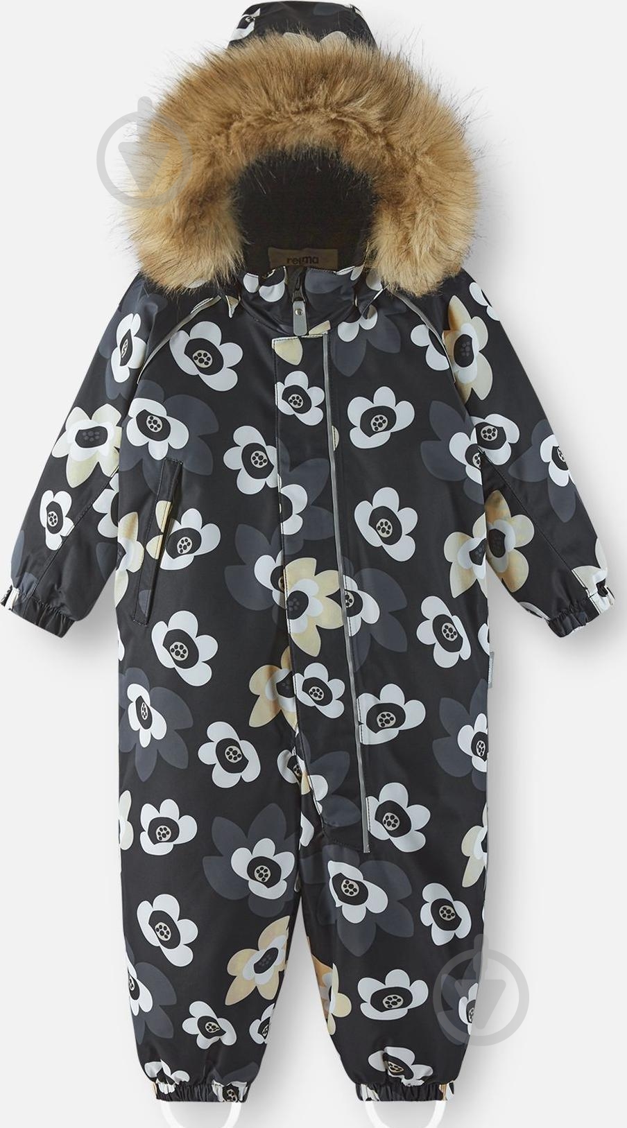 Комбінезон для дівчаток Reima Lappi р.98 чорний 5100129C-9991 - фото 3