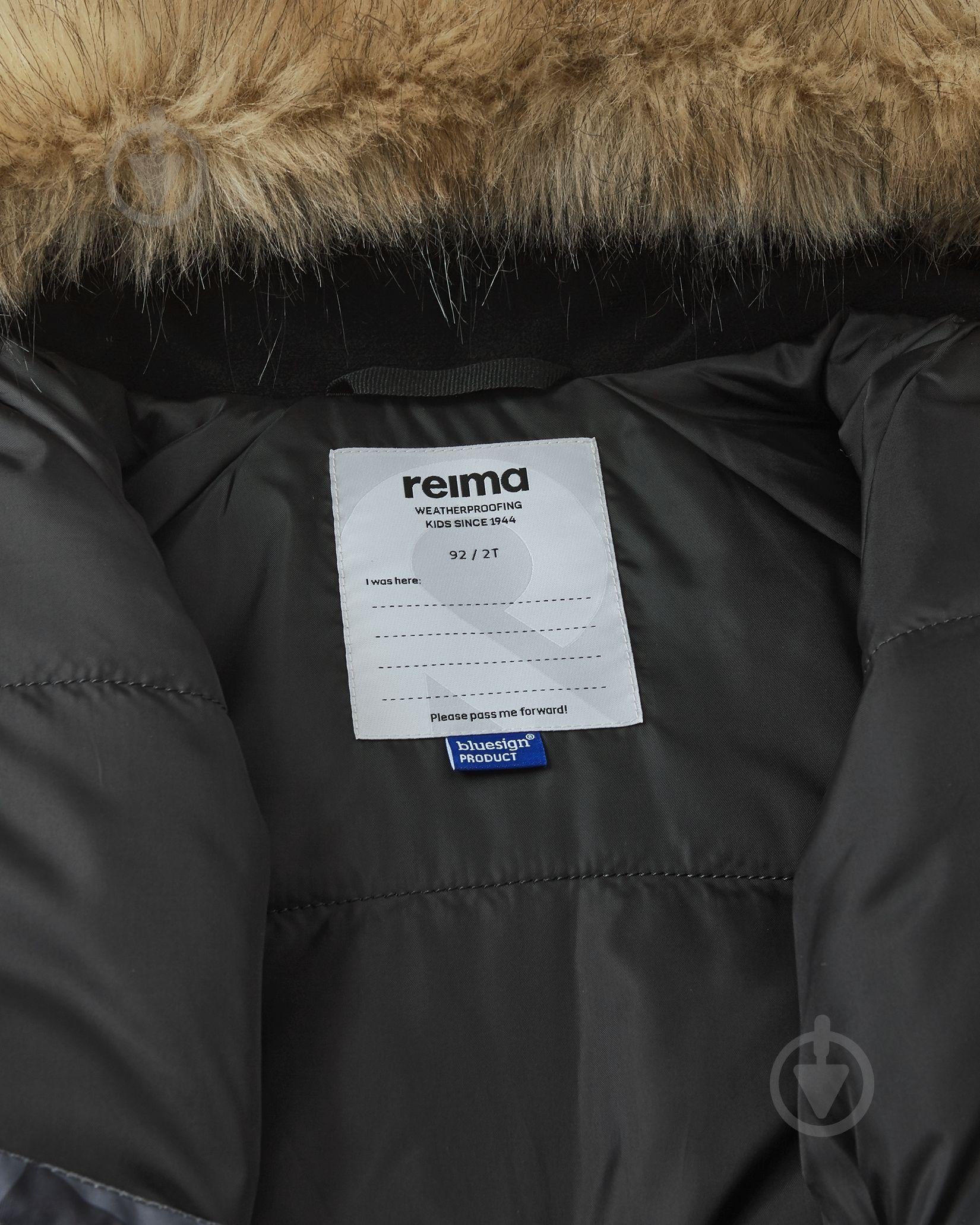 Комбінезон для дівчаток Reima Lappi р.98 чорний 5100129C-9991 - фото 8