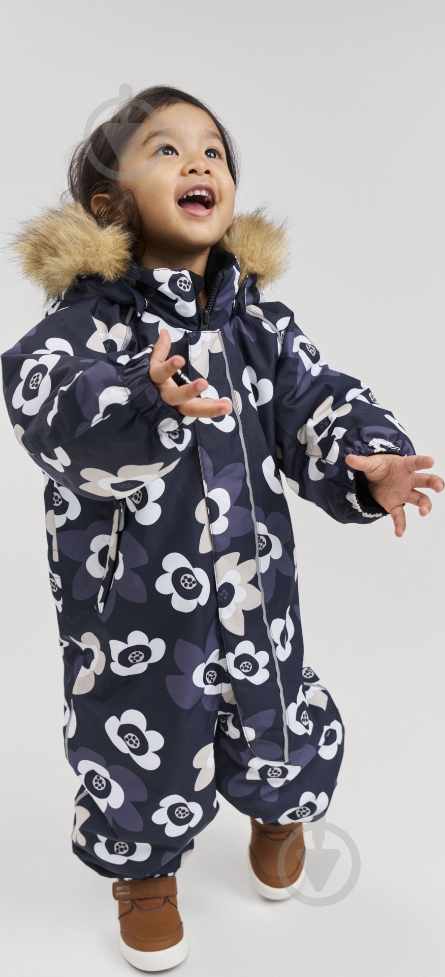 Комбінезон для дівчаток Reima Lappi р.98 чорний 5100129C-9991 - фото 9