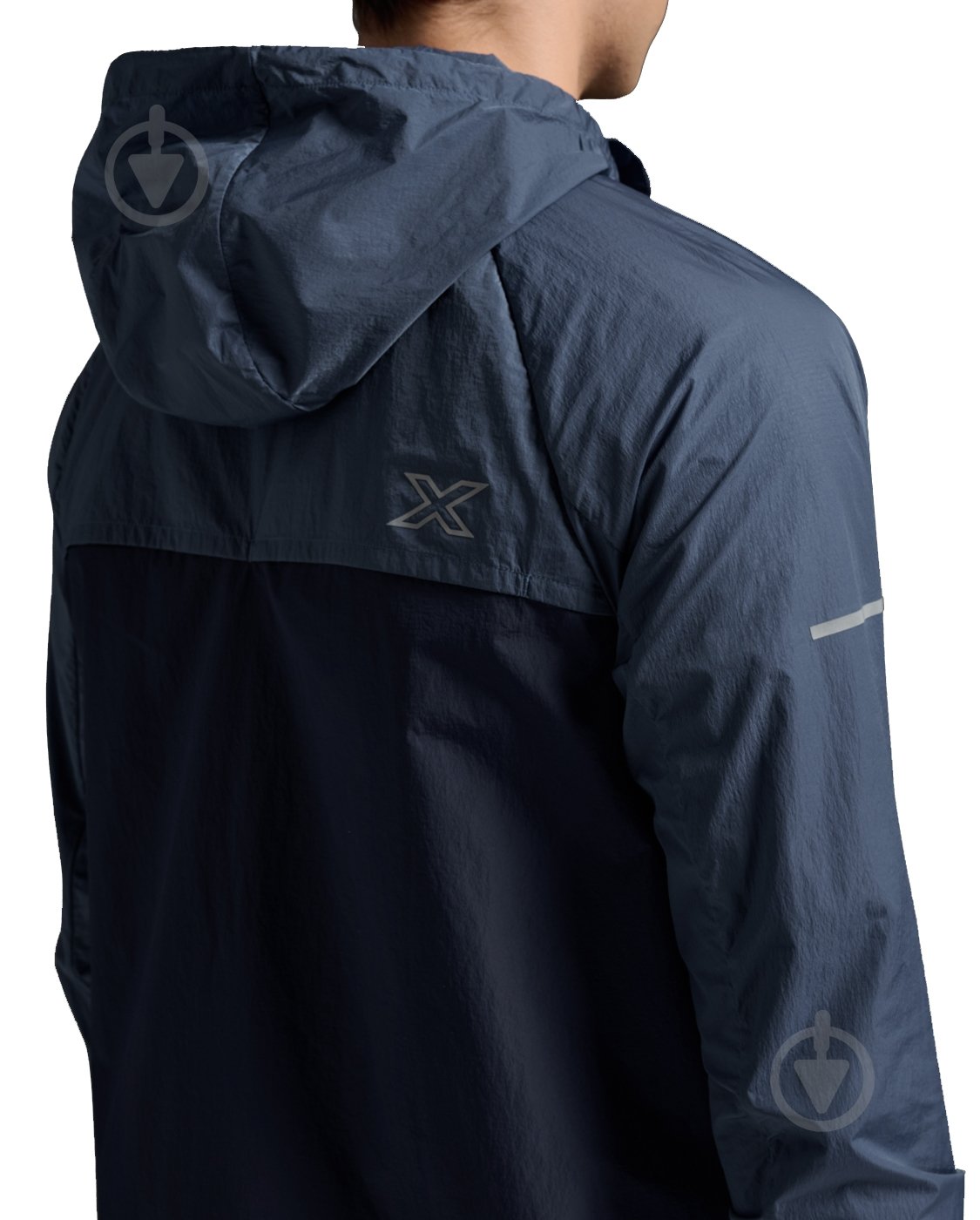 Вітрівка чоловіча 2XU Aero Windbreaker MR7208a_IND/MDN р.M темно-синя - фото 5