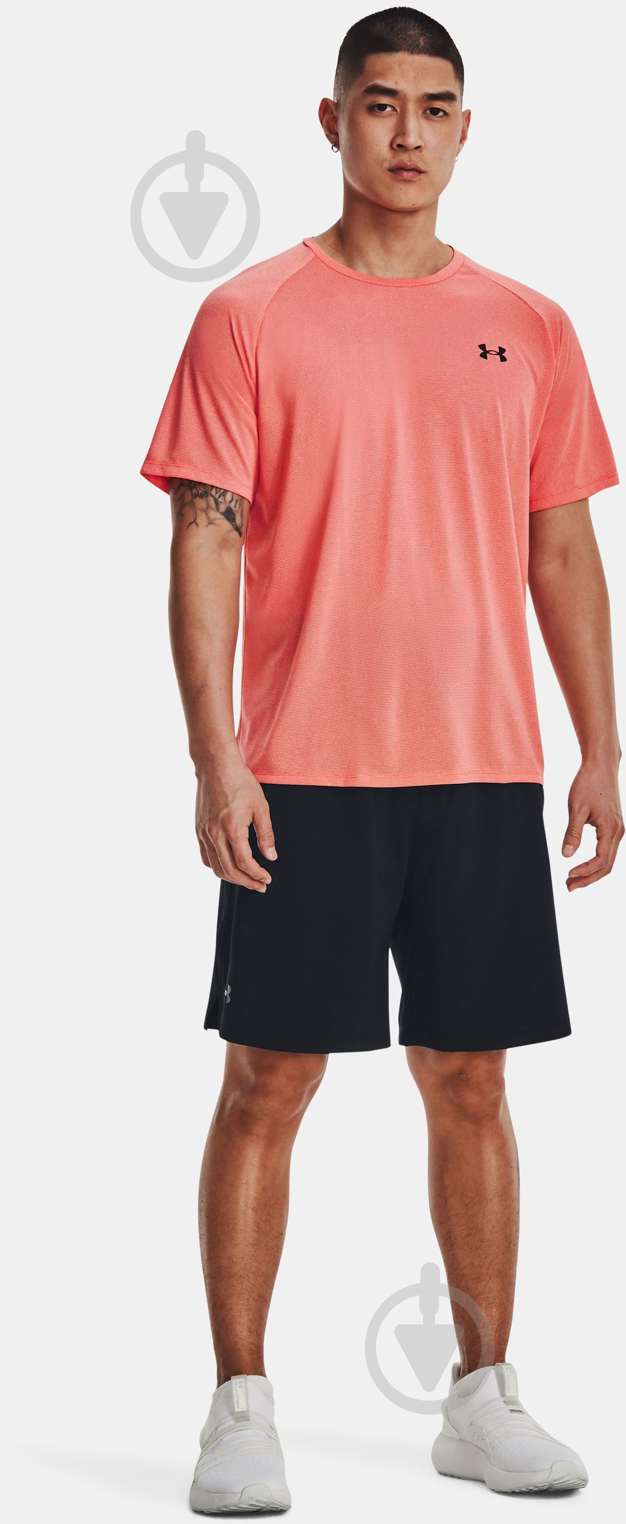 Футболка Under Armour UA TECH 2.0 SS TEE NOVELTY 1345317-629 р.L червоний - фото 3