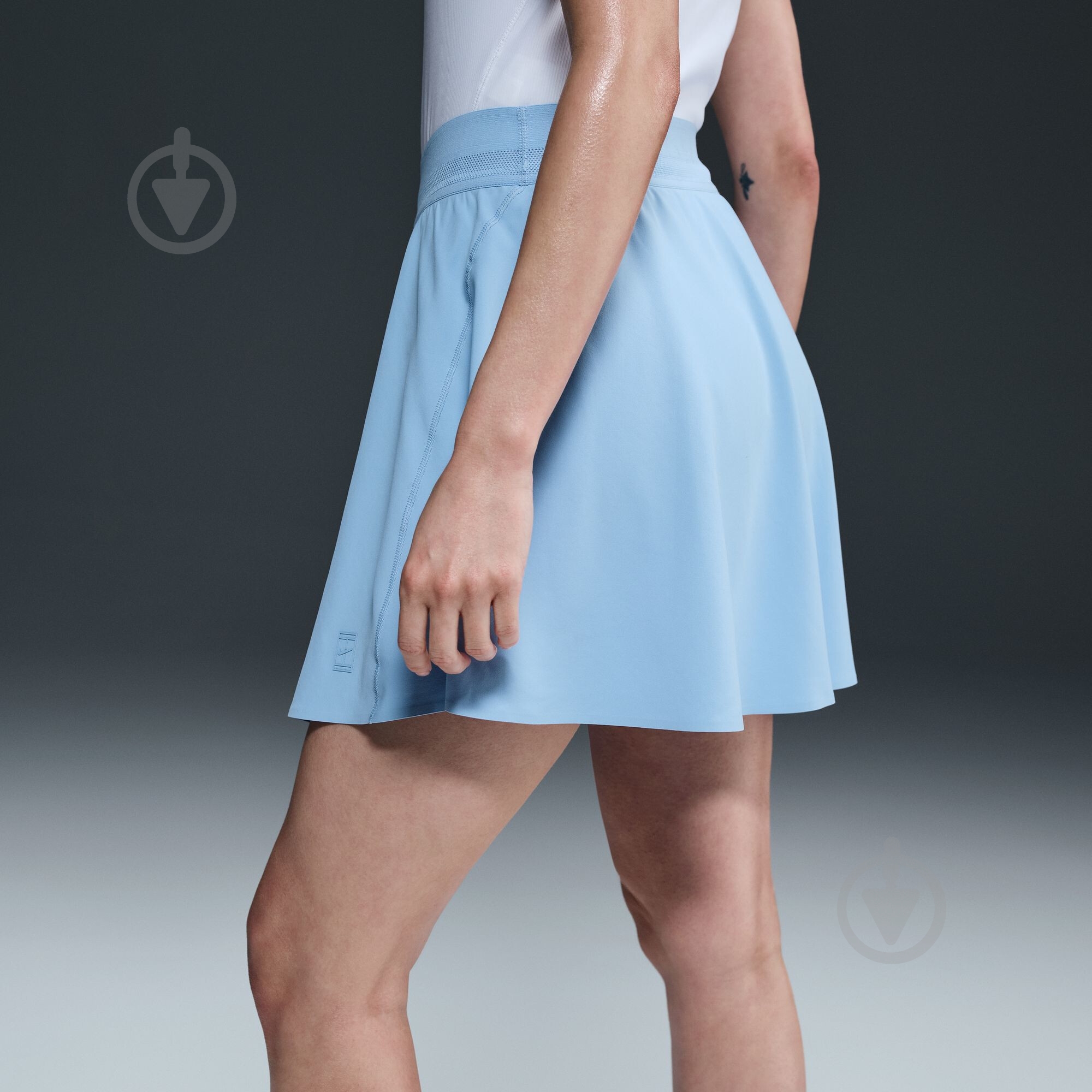 Юбка Nike W NKCT DF ADVTG ACE SKT HR REG FZ6726-422 р.M голубой - фото 11 Юбка Nike W NKCT DF ADVTG ACE SKT HR REG FZ6726-422 р.M голубой - фото 11