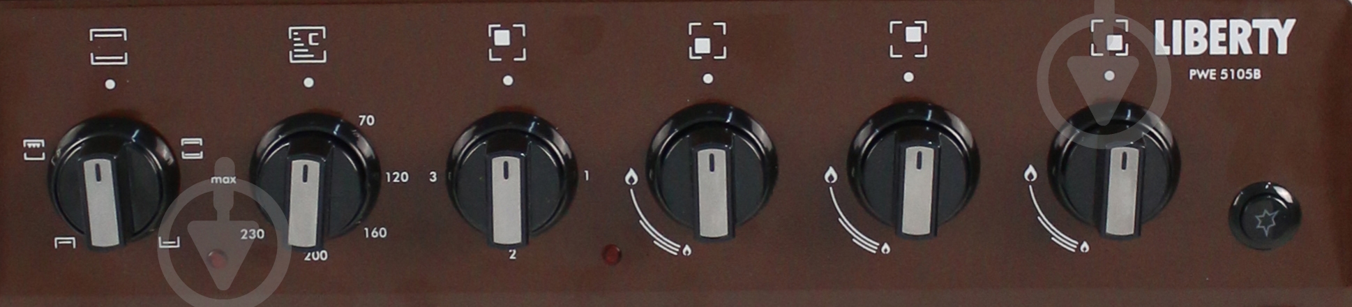 Плита комбінована Liberty PWE 5105 B-F - фото 4