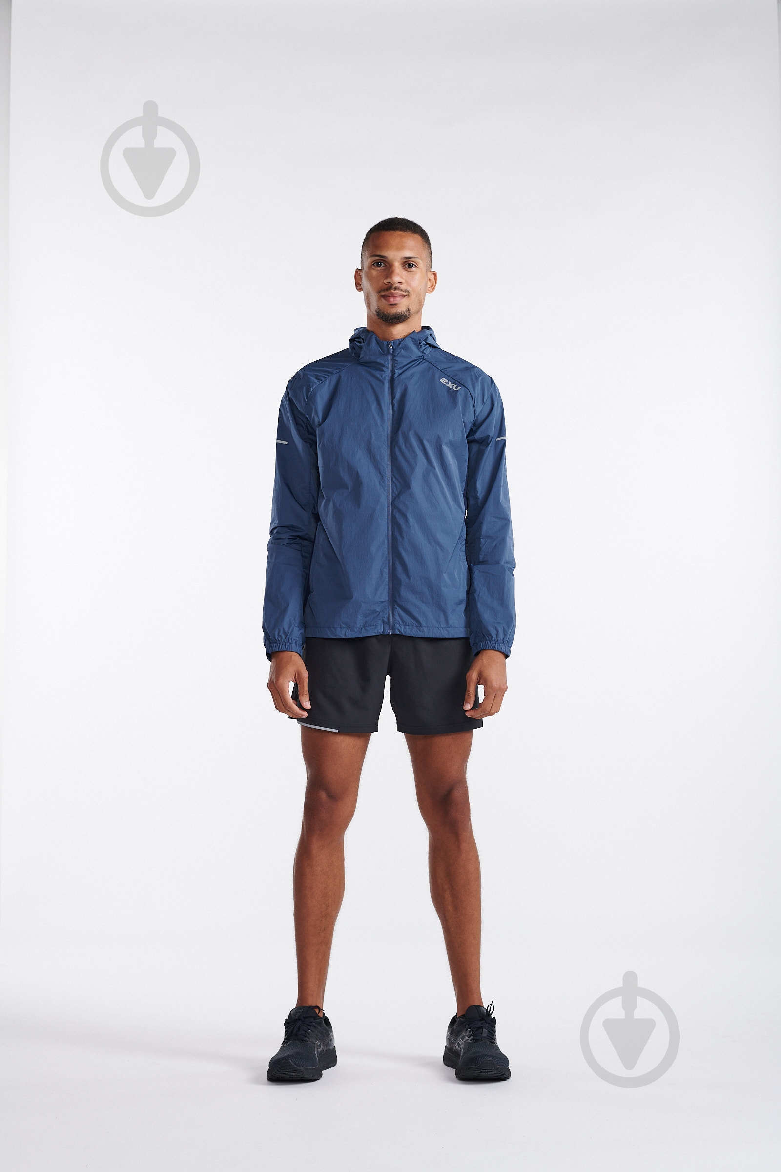 Вітрівка чоловіча 2XU Aero Windbreaker MR7208a_IND/MDN р.2XL темно-синя - фото 8