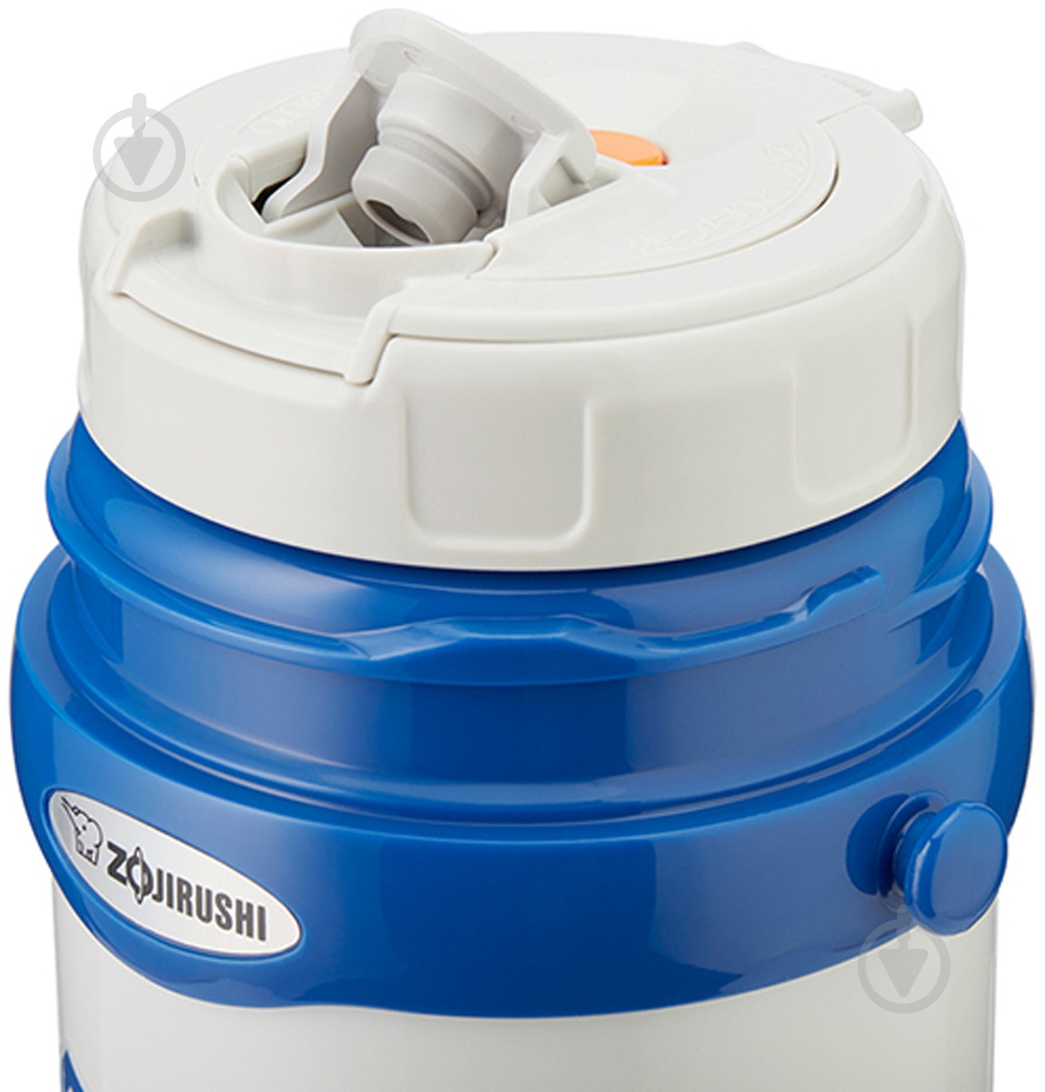 Термос детский Zojirushi 0,6 л белый/синий SC-MC60WA - фото 2 Термос детский Zojirushi 0,6 л белый/синий SC-MC60WA - фото 2