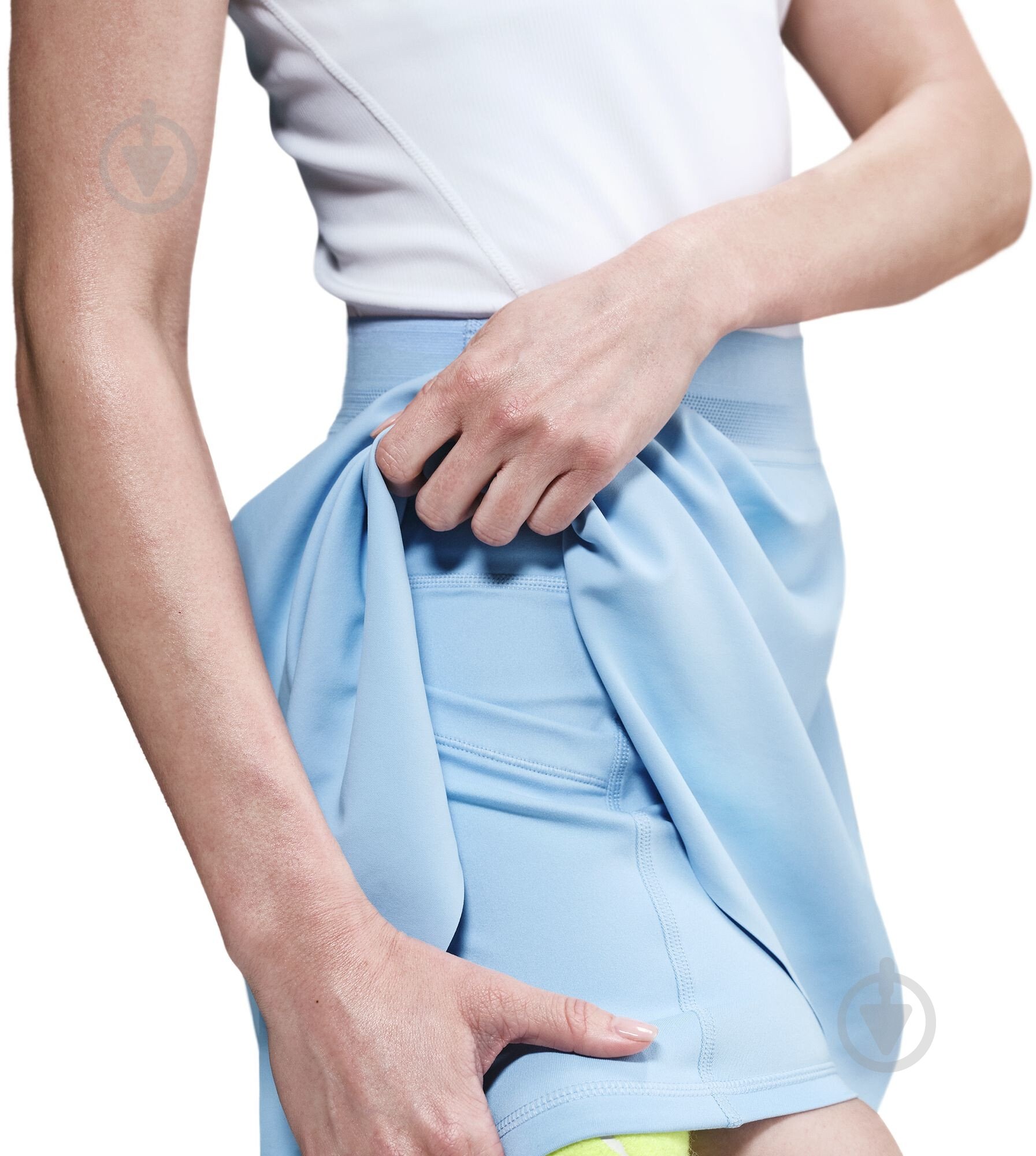 Спідниця Nike W NKCT DF ADVTG ACE SKT HR REG FZ6726-422 р.S блакитний - фото 6 Спідниця Nike W NKCT DF ADVTG ACE SKT HR REG FZ6726-422 р.S блакитний - фото 6