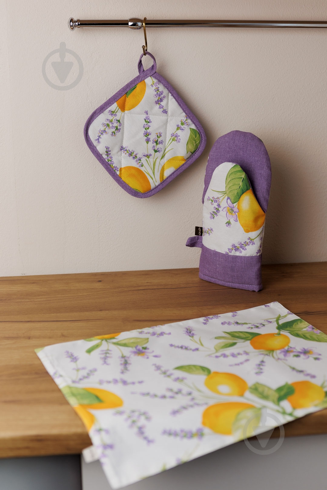 Прихватка Lemons & Lavender 20x20 см La Nuit - фото 4