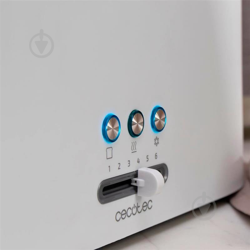 Тостер CECOTEC Toast&Taste 9000 Double White (CCTC-03188) - фото 2