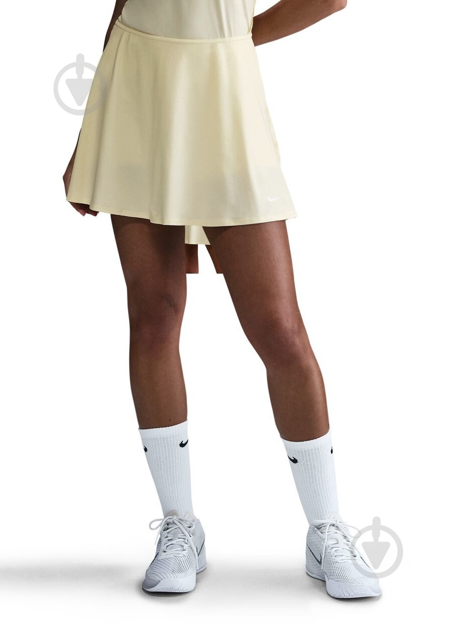 Юбка Nike W NKDF VCTY SKRT MRREGFLCY FD6528-744 р.XS желтый - фото 1