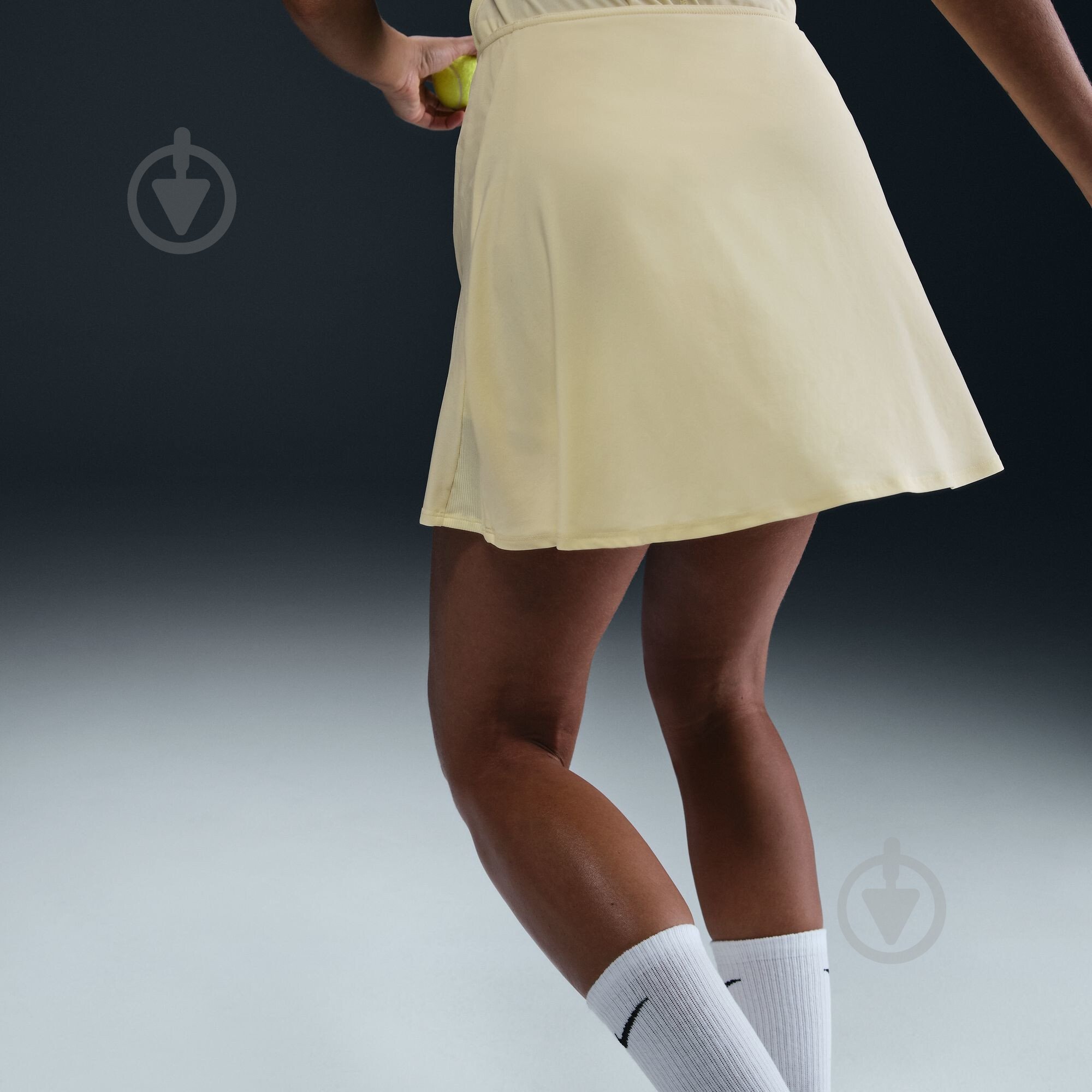 Юбка Nike W NKDF VCTY SKRT MRREGFLCY FD6528-744 р.XS желтый - фото 12