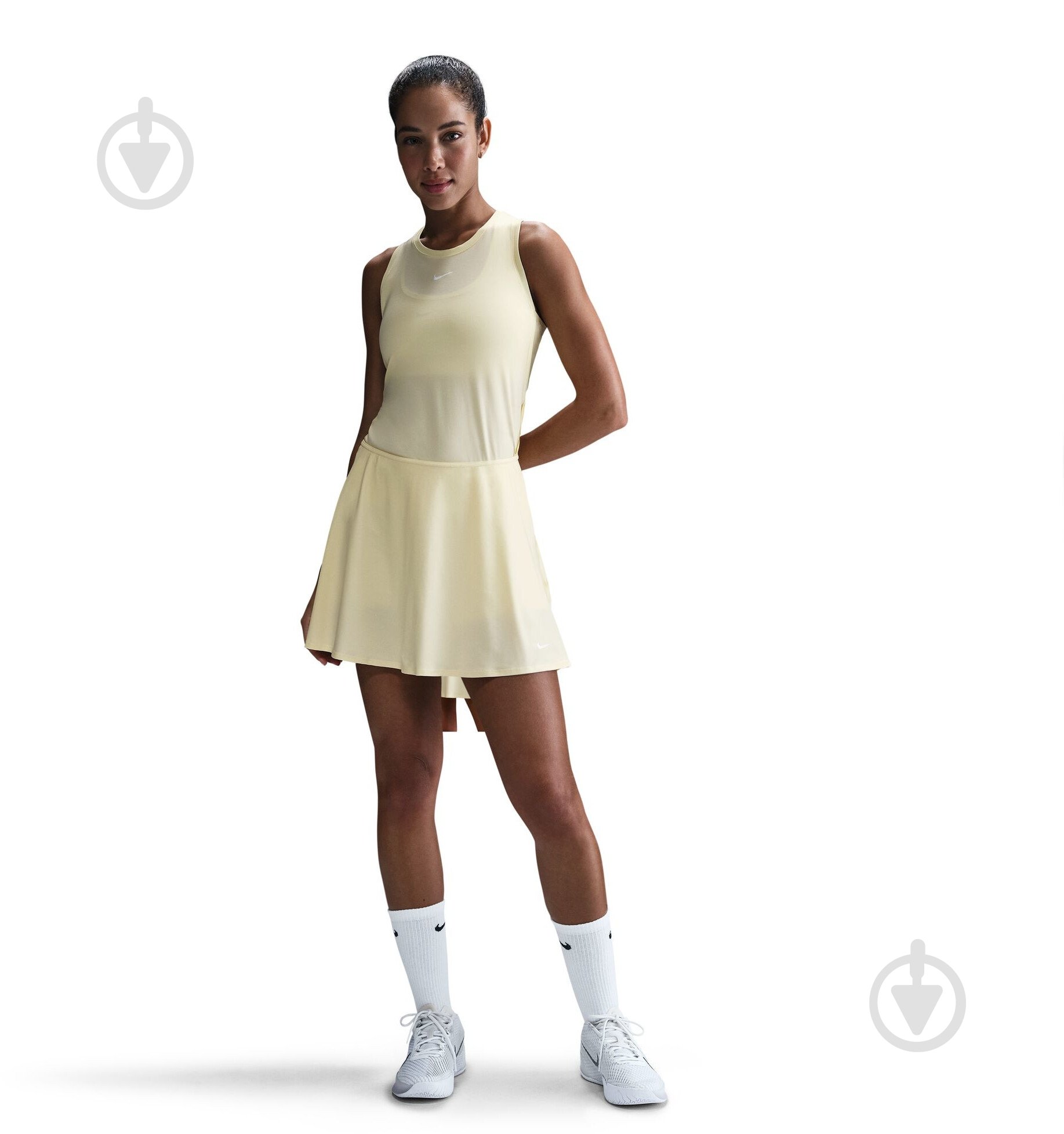 Юбка Nike W NKDF VCTY SKRT MRREGFLCY FD6528-744 р.XS желтый - фото 2