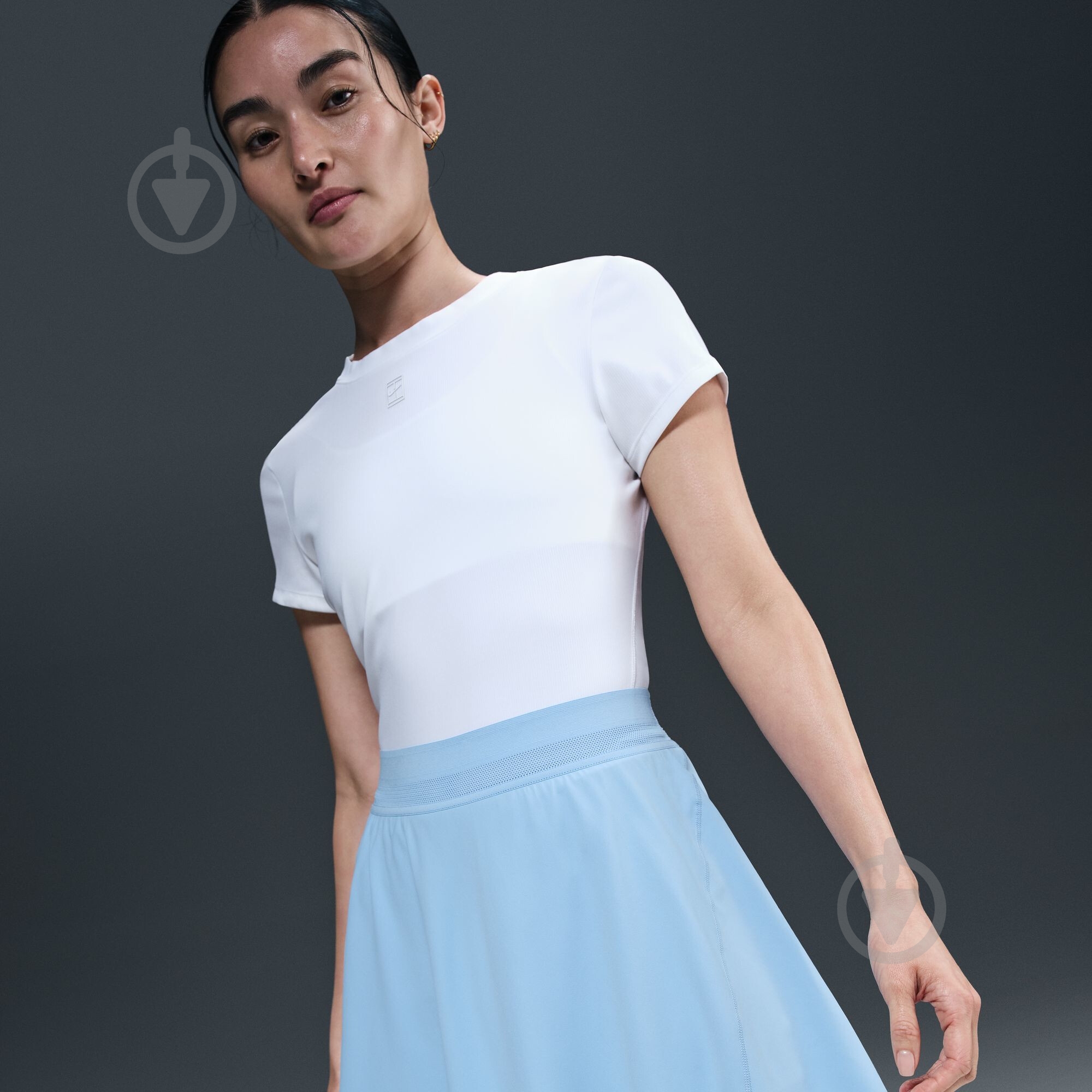 Спідниця Nike W NKCT DF ADVTG ACE SKT HR REG FZ6726-422 р.XS блакитний - фото 10 Спідниця Nike W NKCT DF ADVTG ACE SKT HR REG FZ6726-422 р.XS блакитний - фото 10