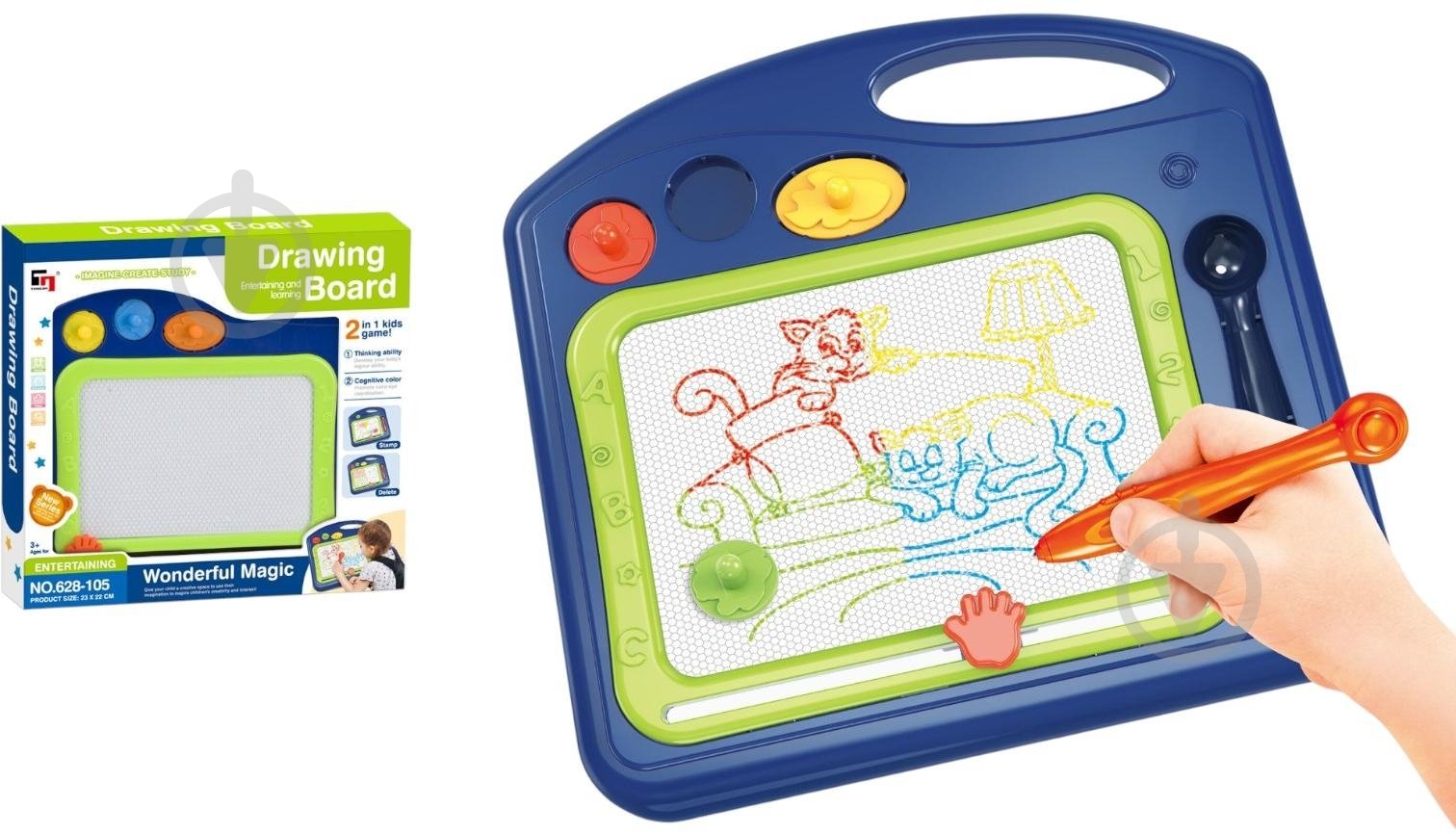 Дошка магнітна TENGJIA для малювання MX0260693 - фото 1 Дошка магнітна TENGJIA для малювання MX0260693 - фото 1