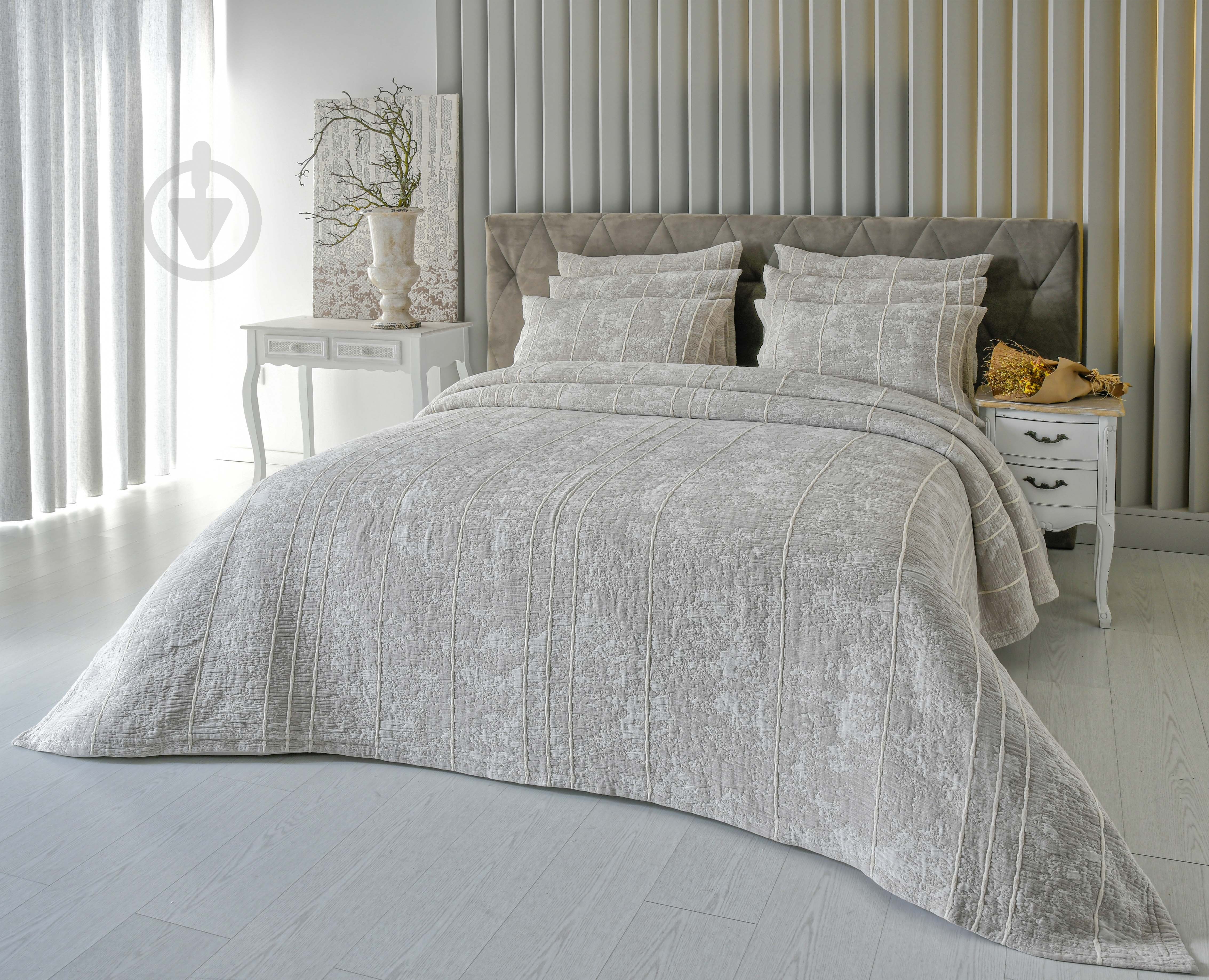 Покривало Mora 230x270 см Antonio Pereira бежевий - фото 5