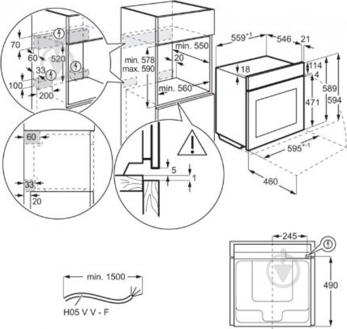 Духовой шкаф AEG BSK782320M - фото 9