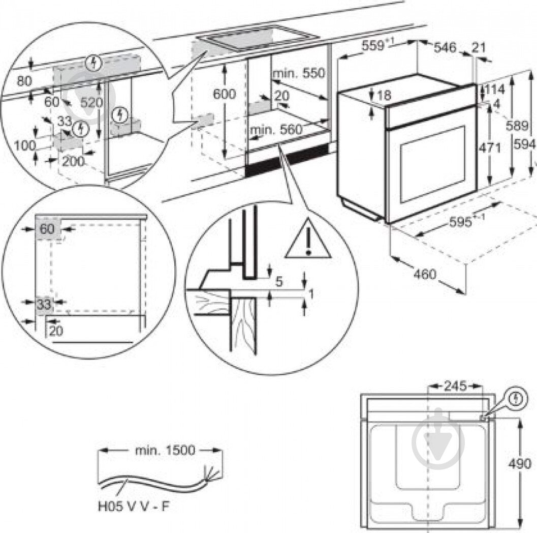 Духовой шкаф AEG BSK782320M - фото 8