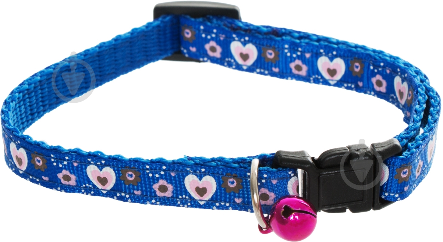 Ошейник Lilli Pet Cat Collar синий 1х18-30 см - фото 1